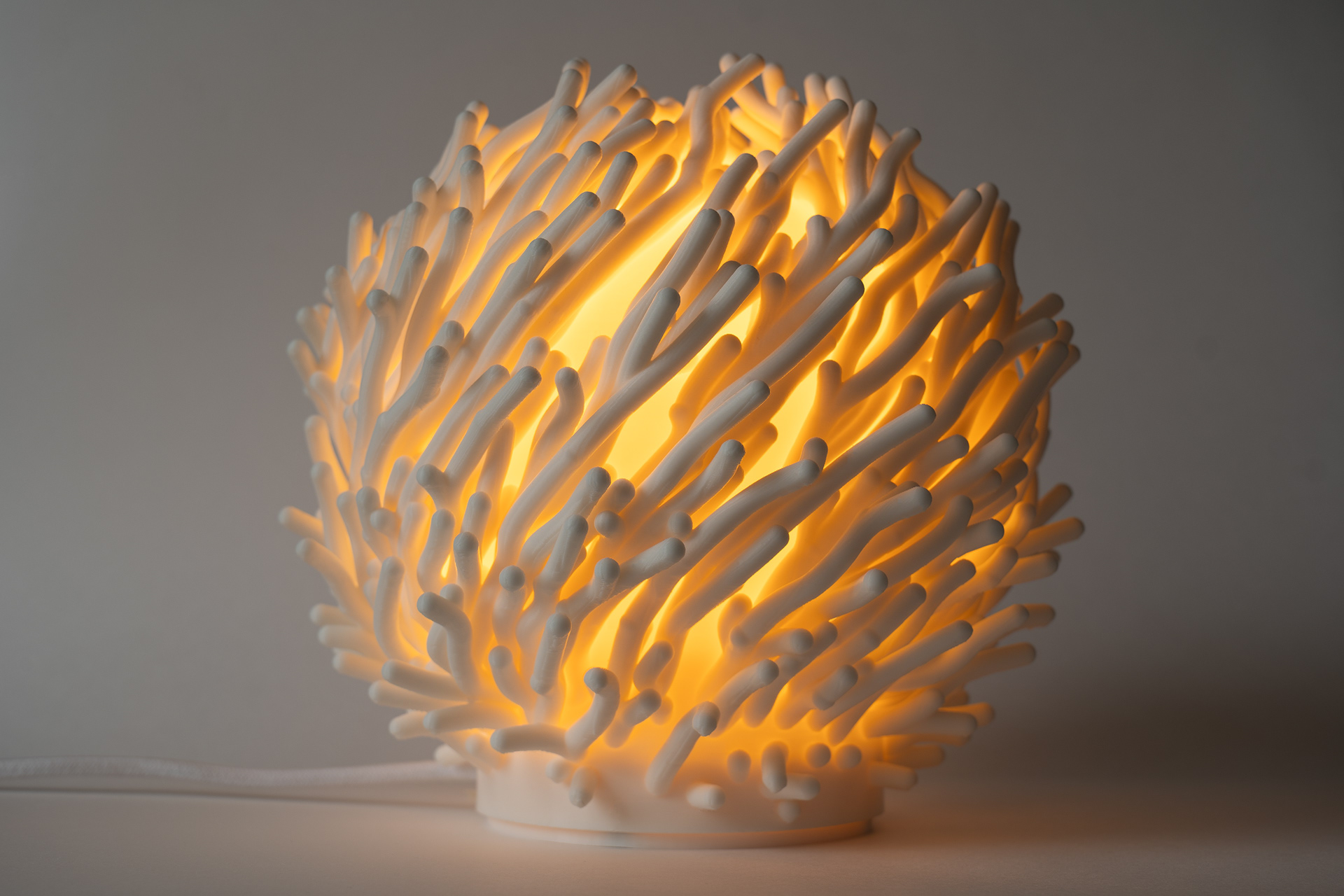 07 Coral Sculpted Lamp