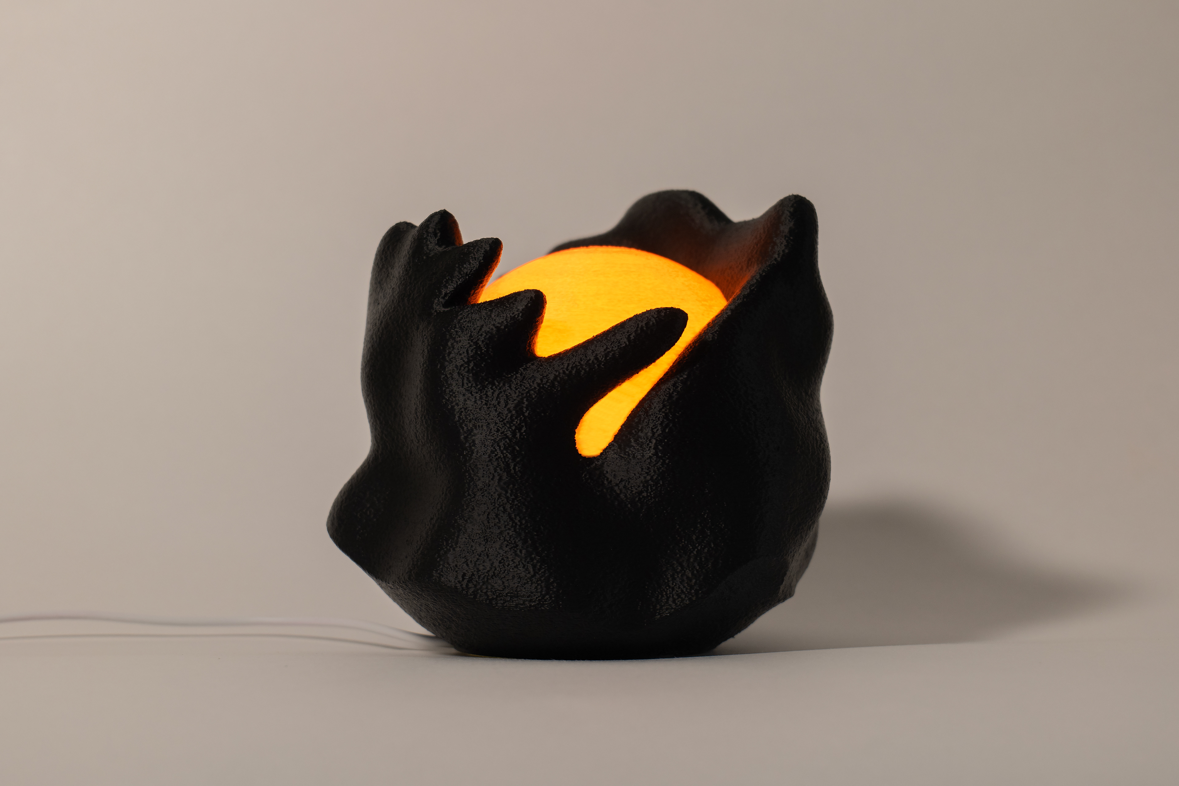 20 Magma-Sculpted Mini Lamp