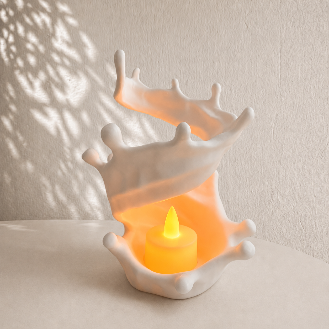 07 milk_splash_led_candle_holder