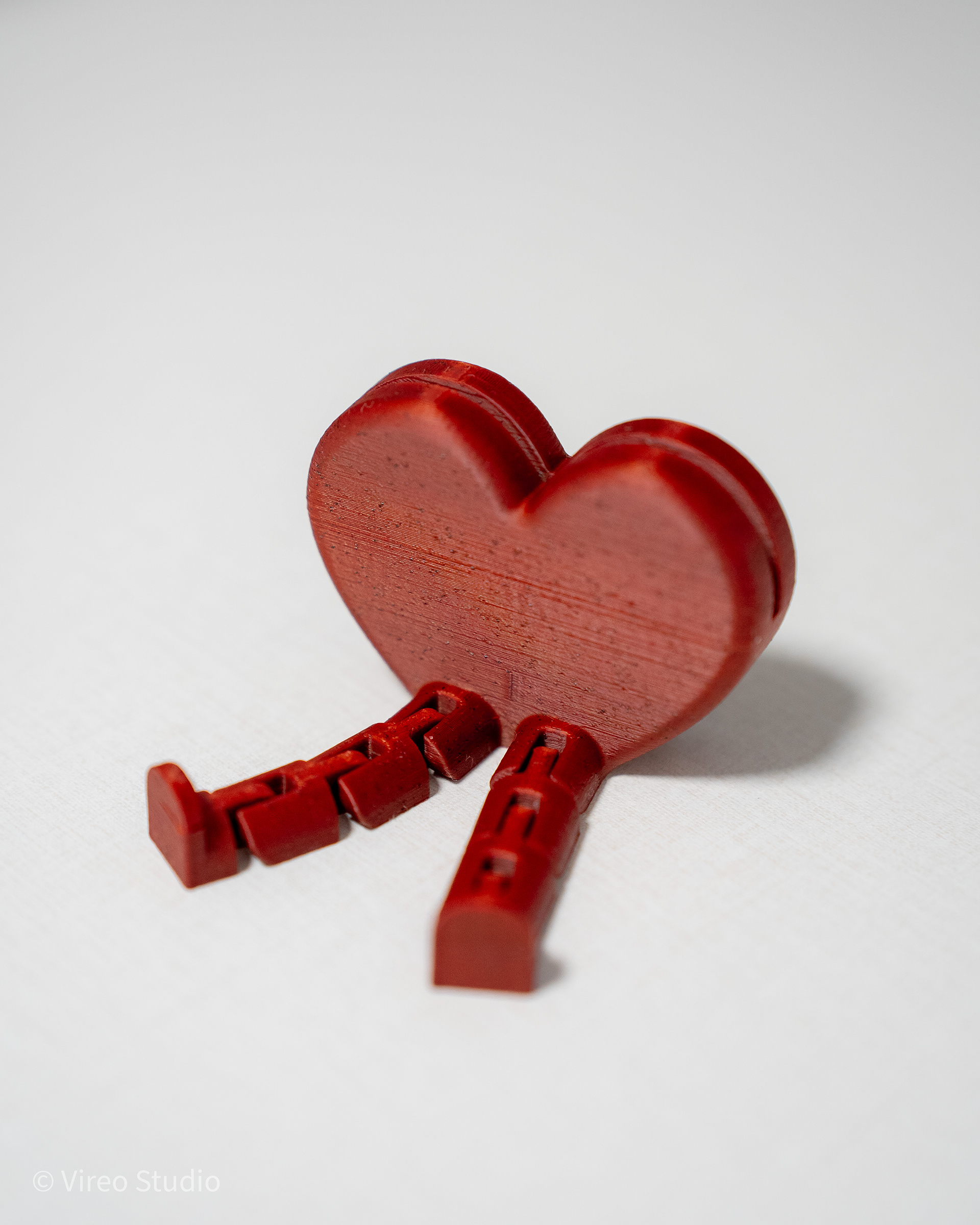 11 flirty_heart_photo_card_display_with_flexible_legs