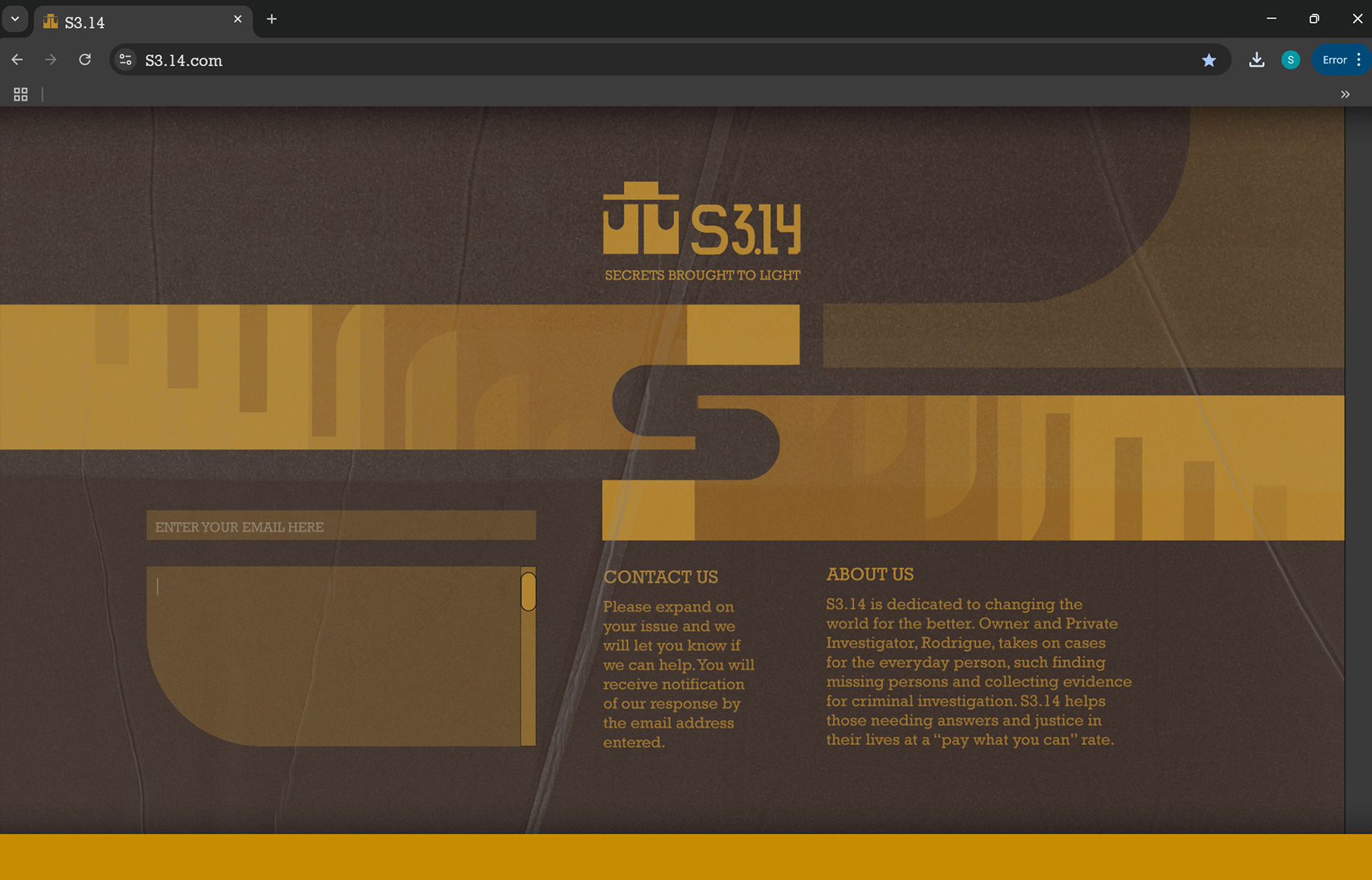 website application
