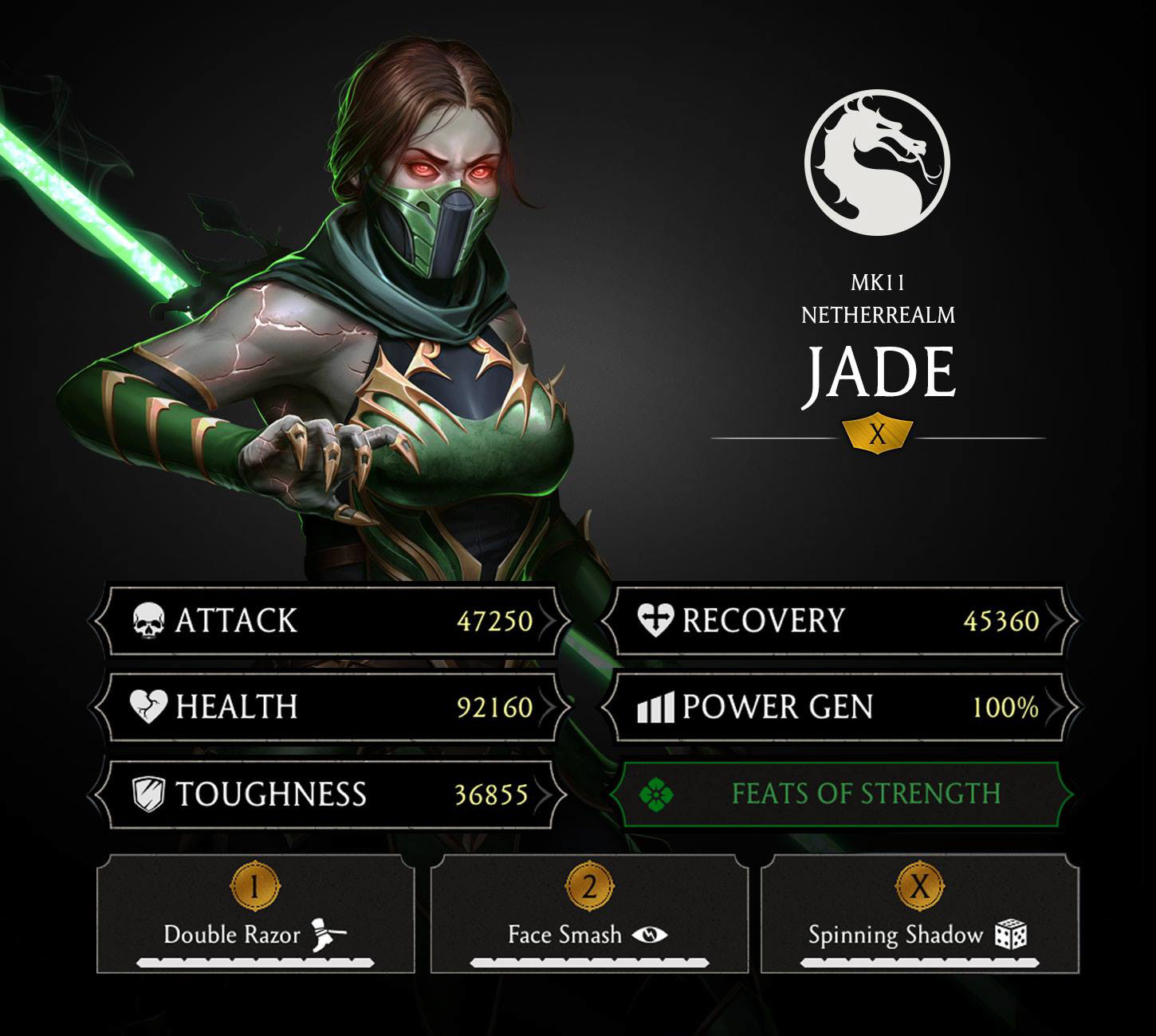 Character Reveal - Stats