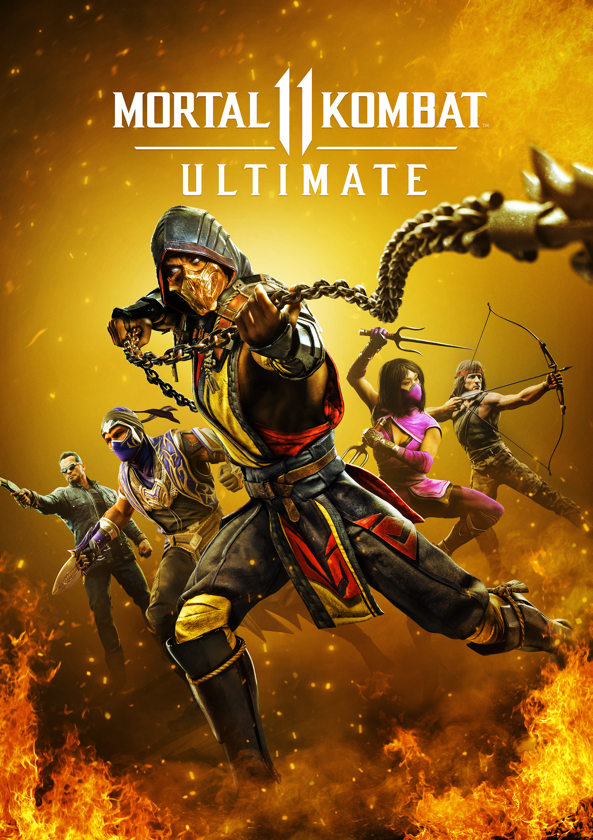 Mortal Kombat 11 Ultimate Key art