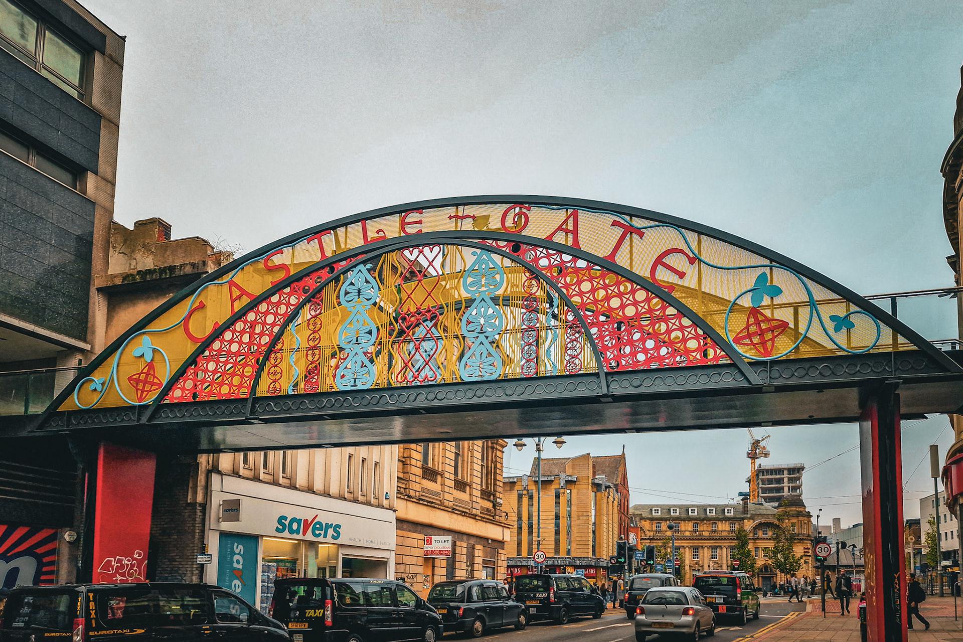 Castlegate Bridge, Sheffield, UK