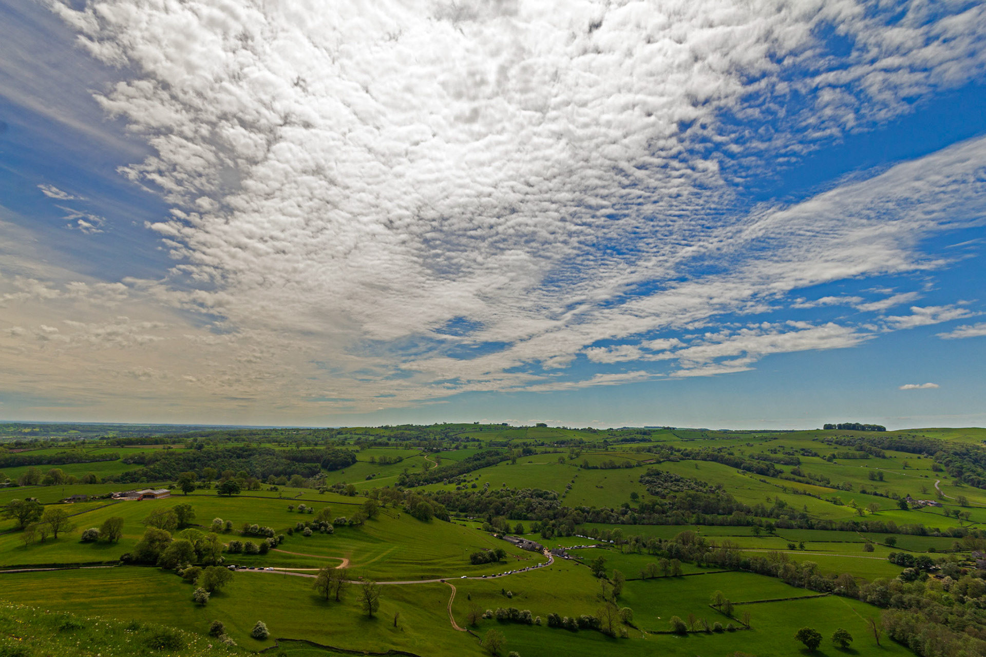 Dovedale Valley, Peak District, UK