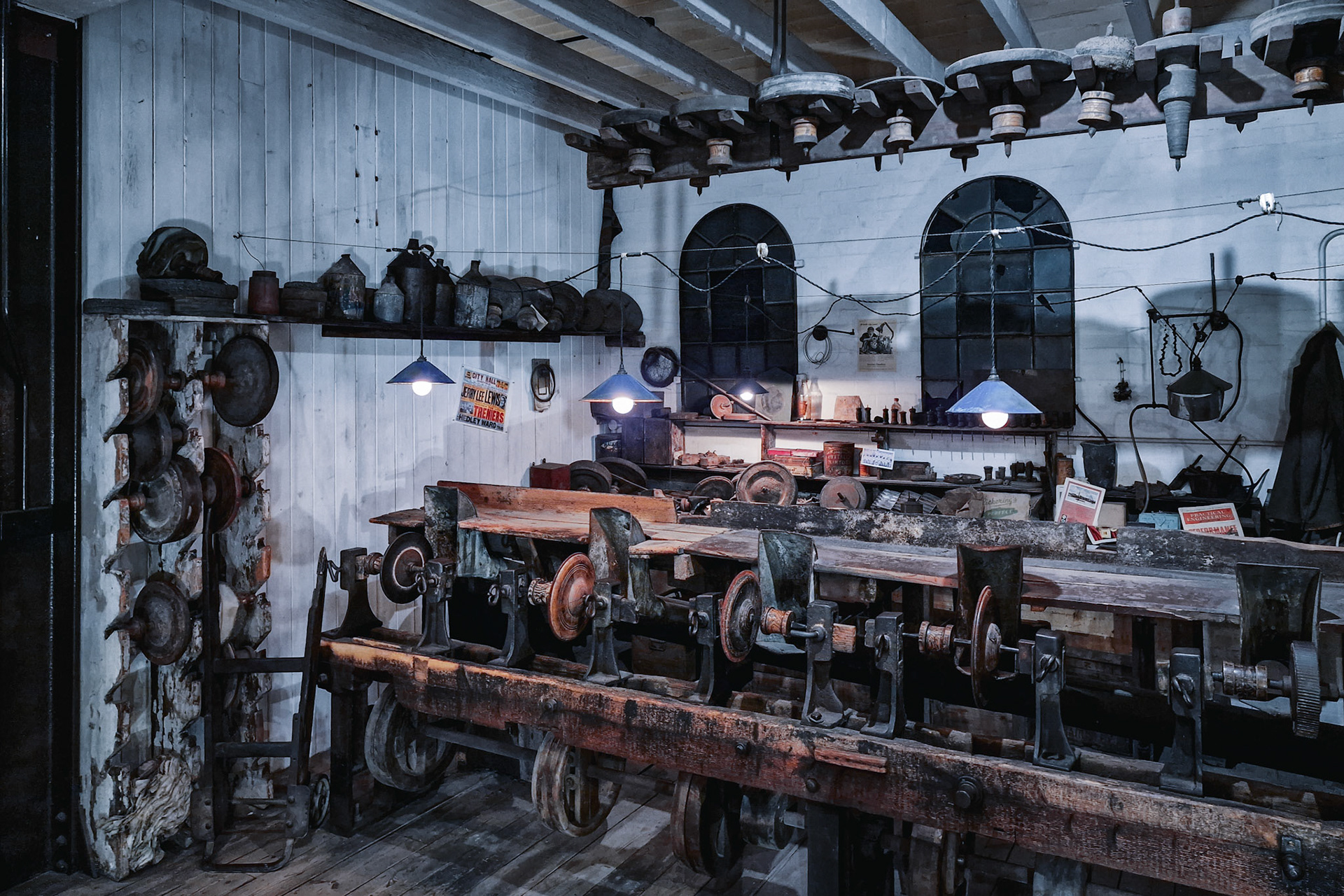 Tom Parkin's Workshop, Kelham Island Museum, Sheffield, UK