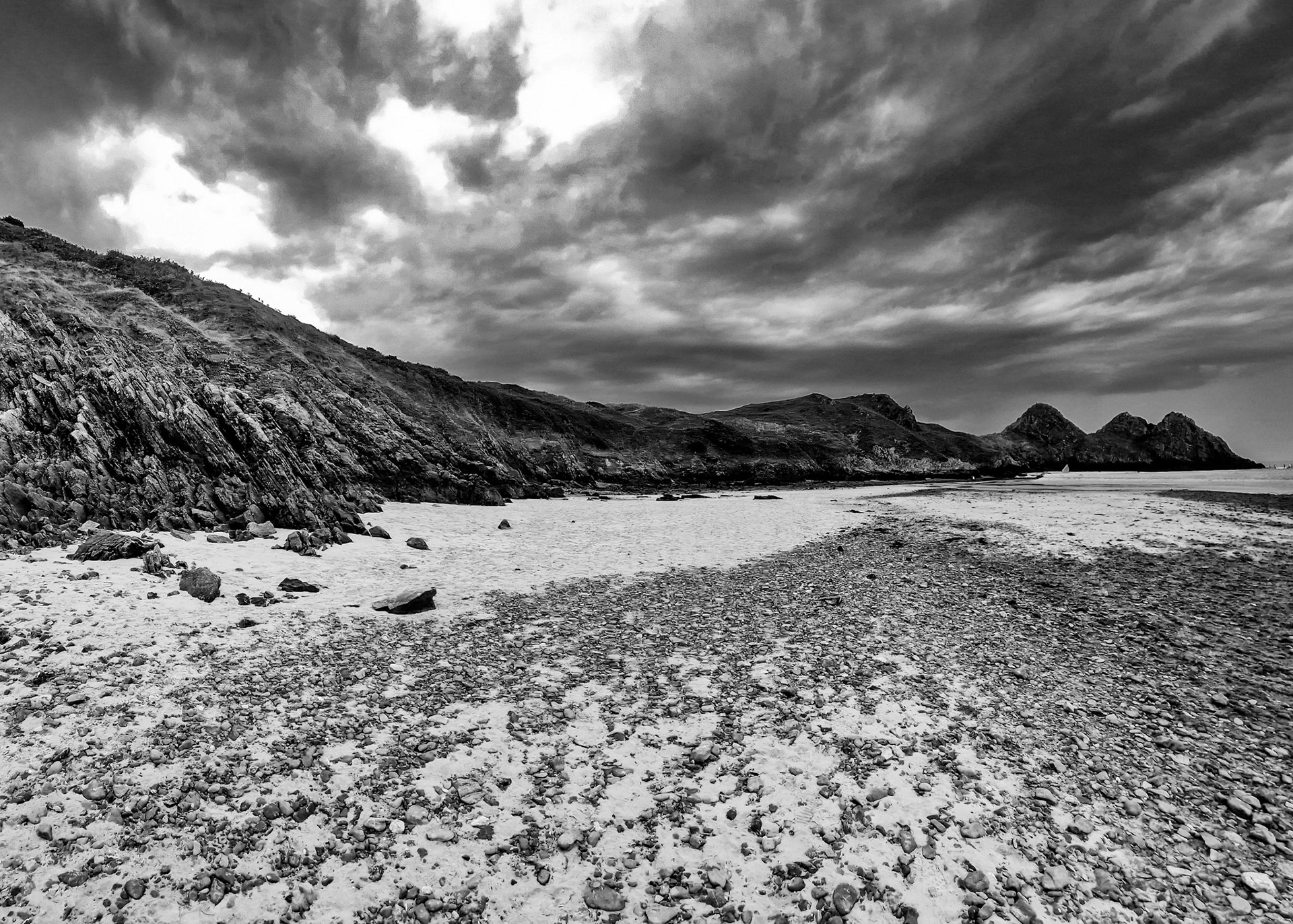 Three Cliffs Valley, Wales