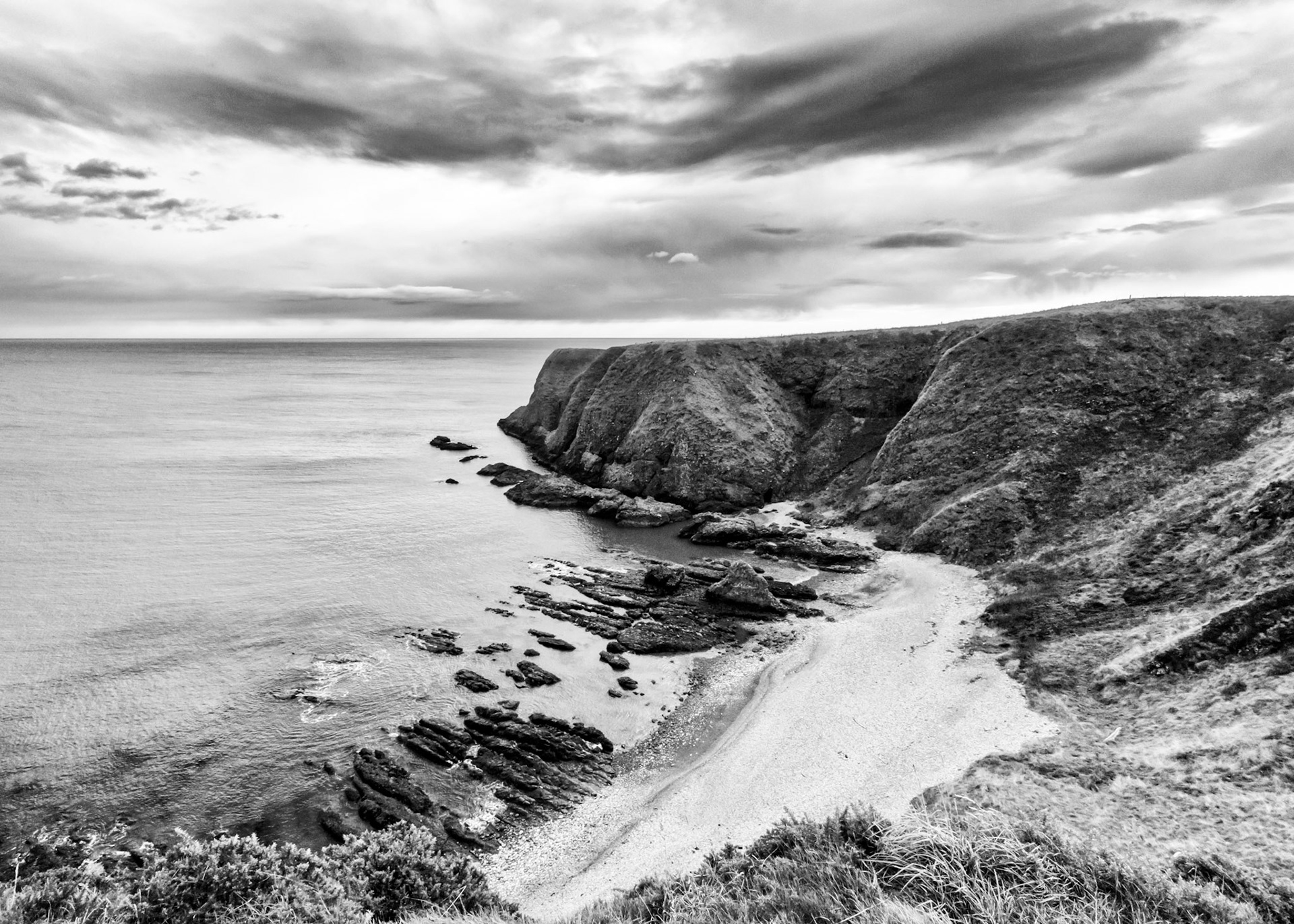 near Dunnottar Castle, Scotland