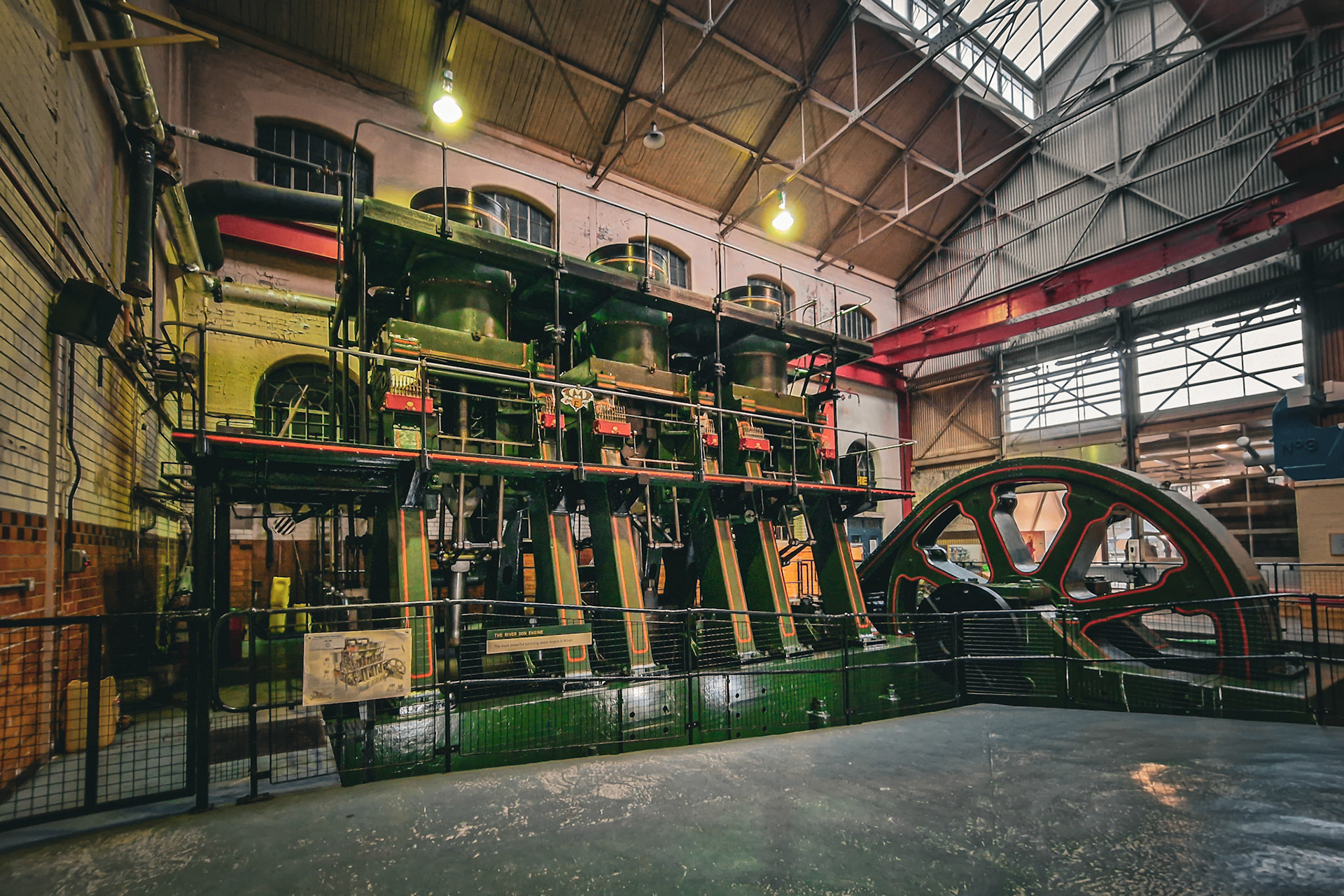River Don Engine, Kelham Island Museum, Sheffield, UK
