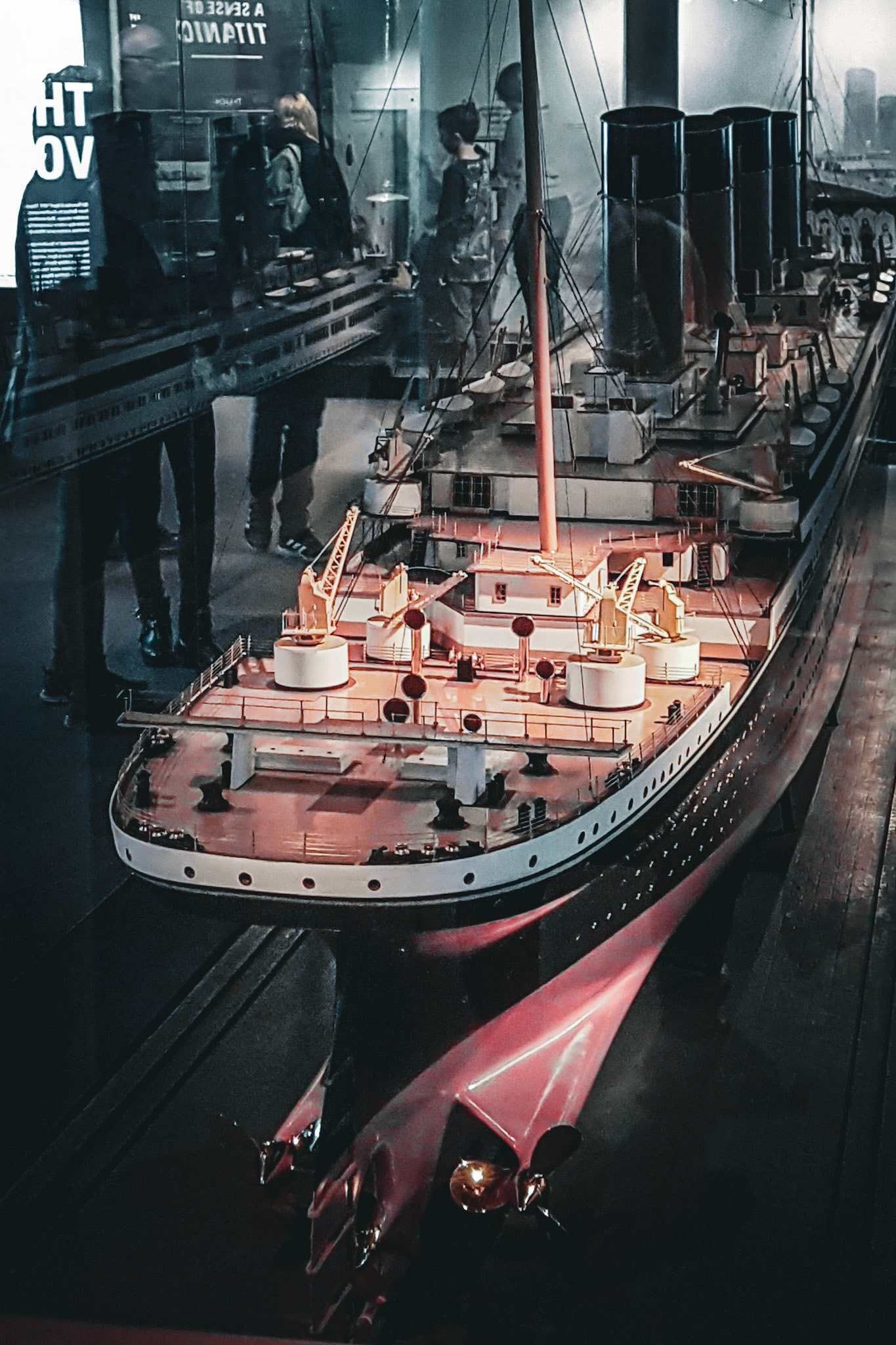 Model of RMS Titanic, Maritime Museum, Liverpool, UK