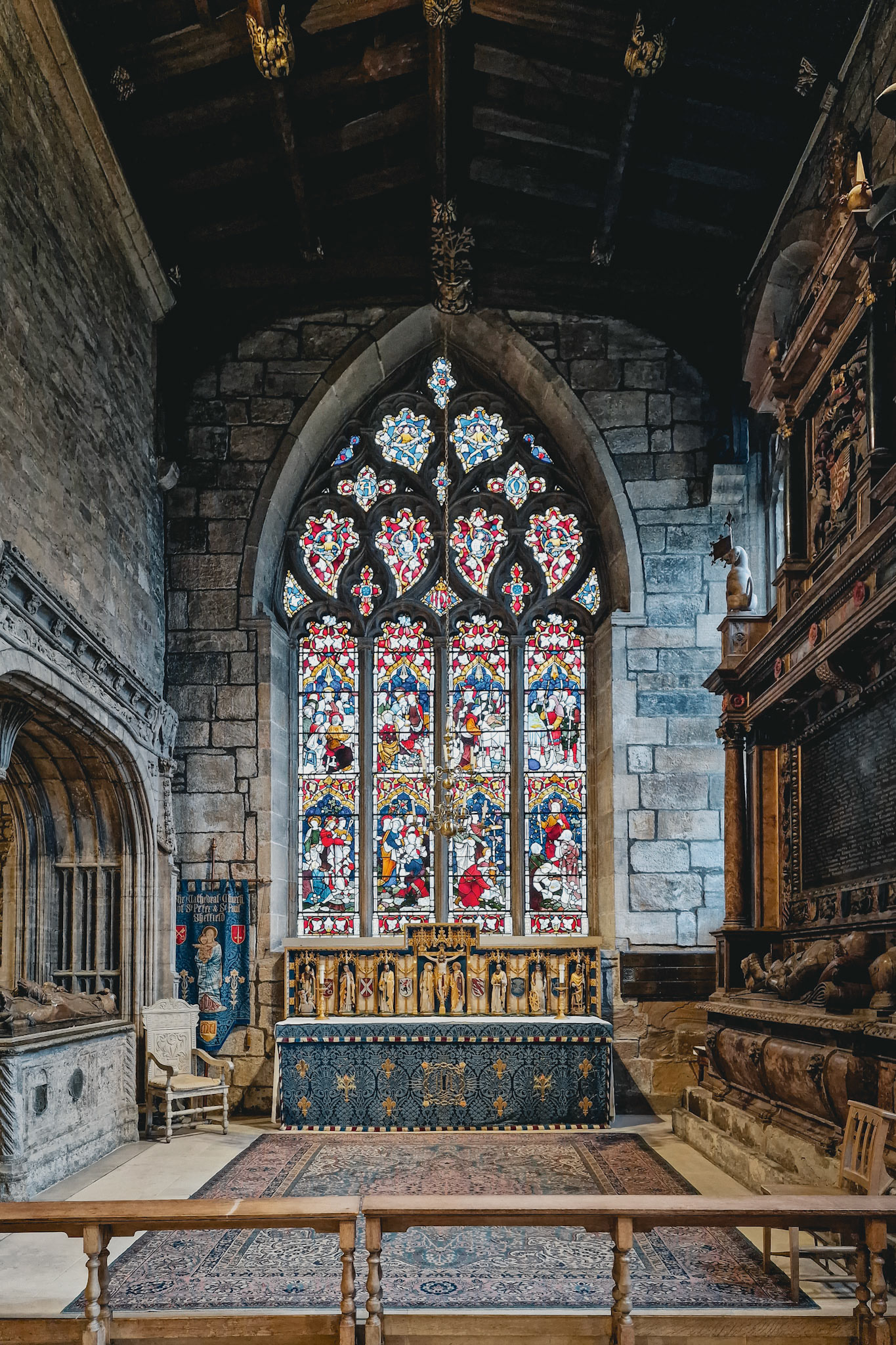 The Shrewsbury Chapel, Sheffield Cathedral, Sheffield, UK