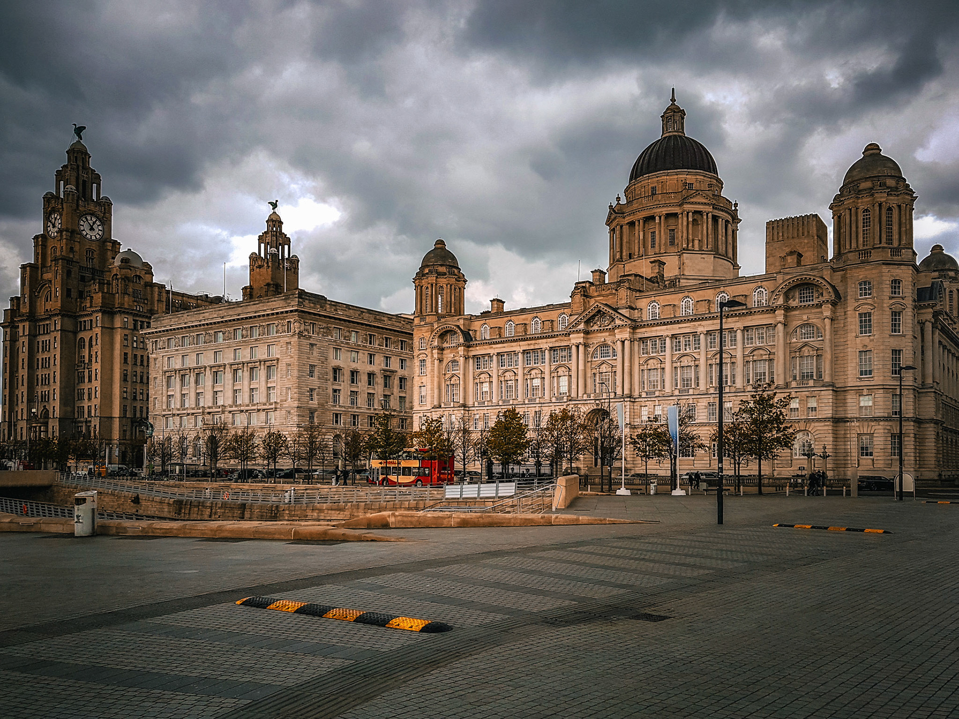 The Three Graces, Liverpool, UK