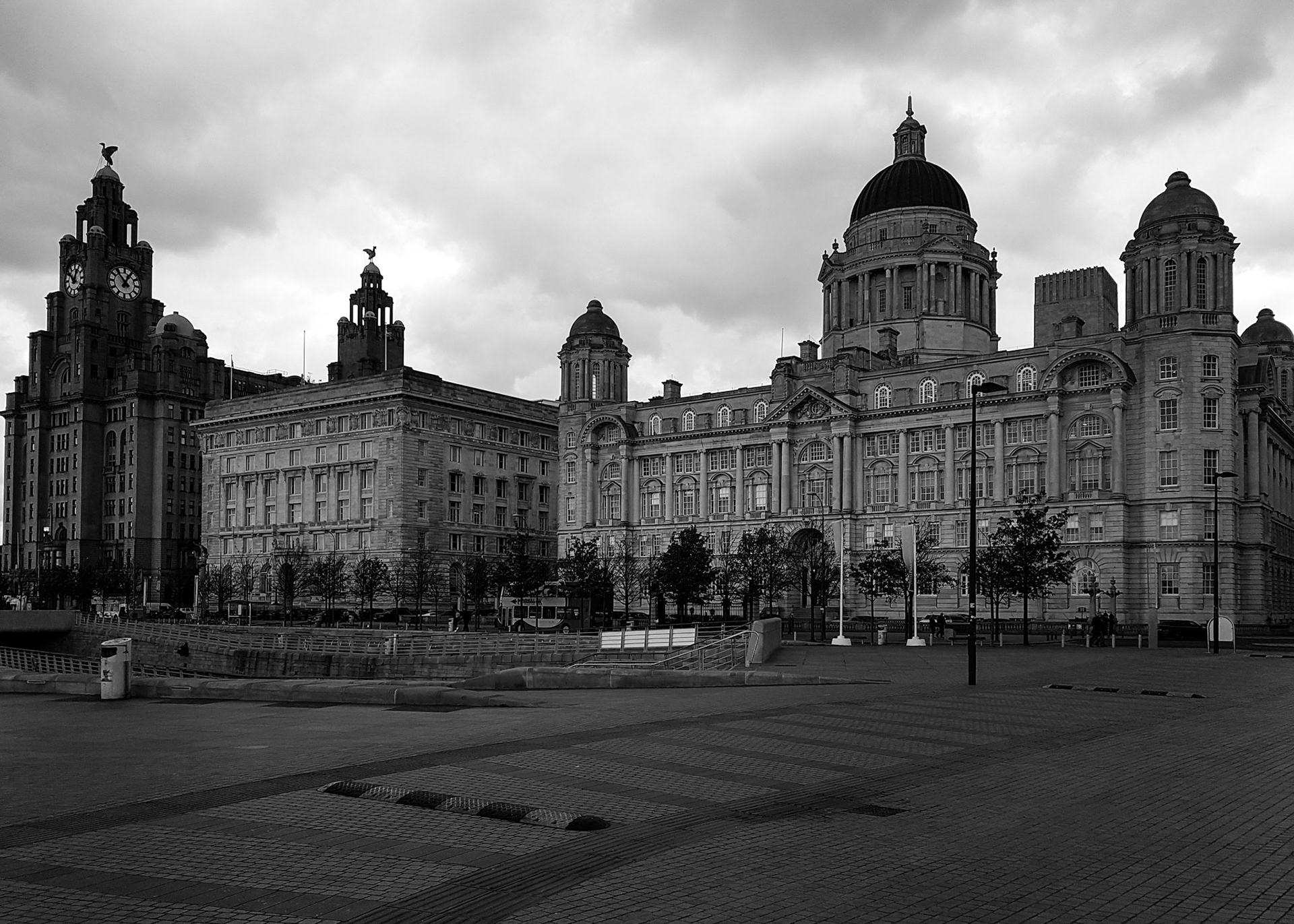 The Three Graces, Liverpool, UK