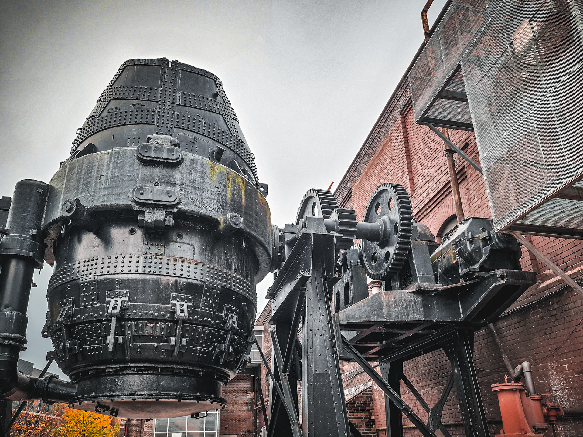 Bessemer Converter, Kelham Island Museum, Sheffield, UK