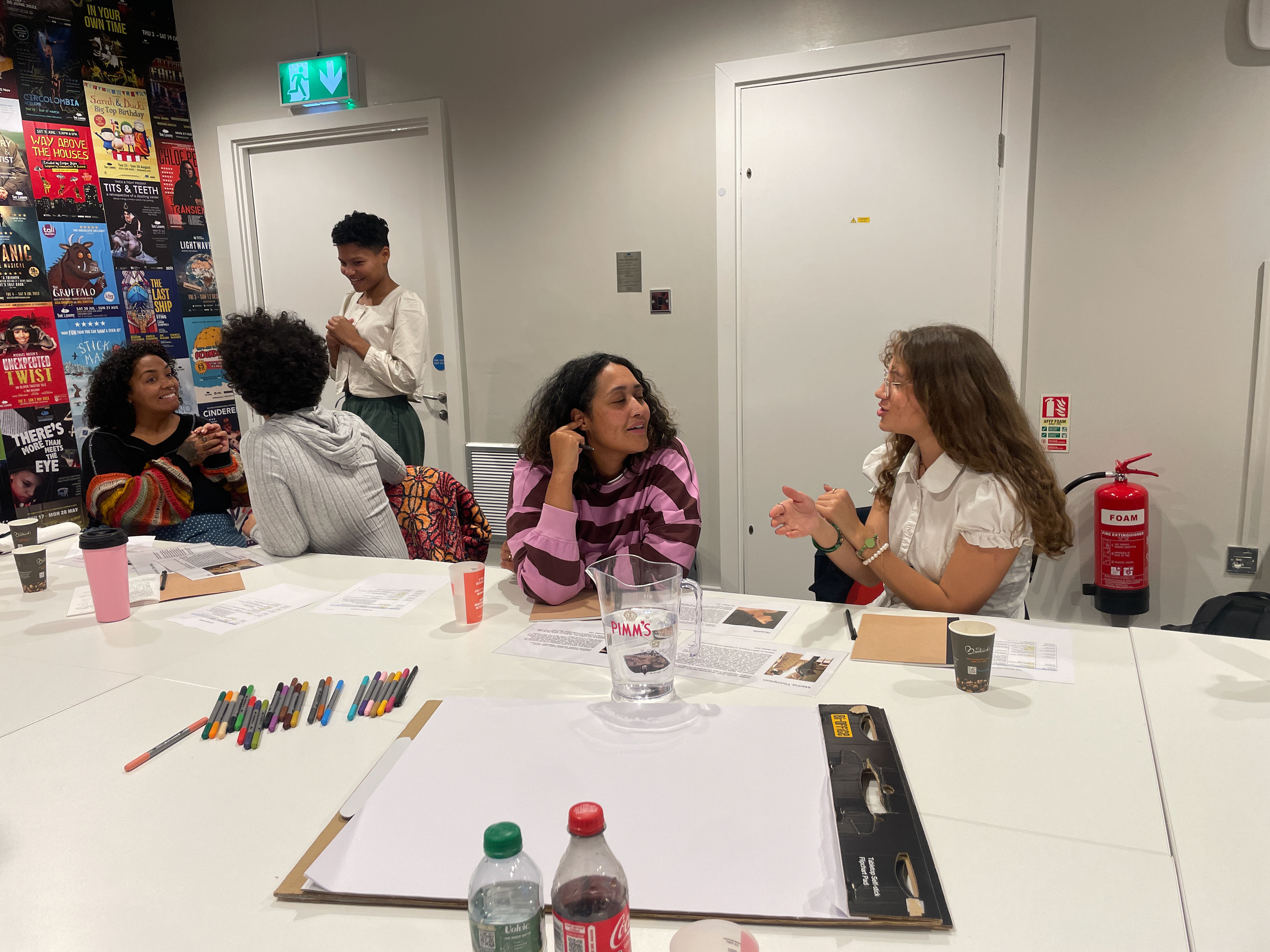 First workshop of 'Enter, Tragic Mulatta'. Credit: Amy Townsend-Lowcock
