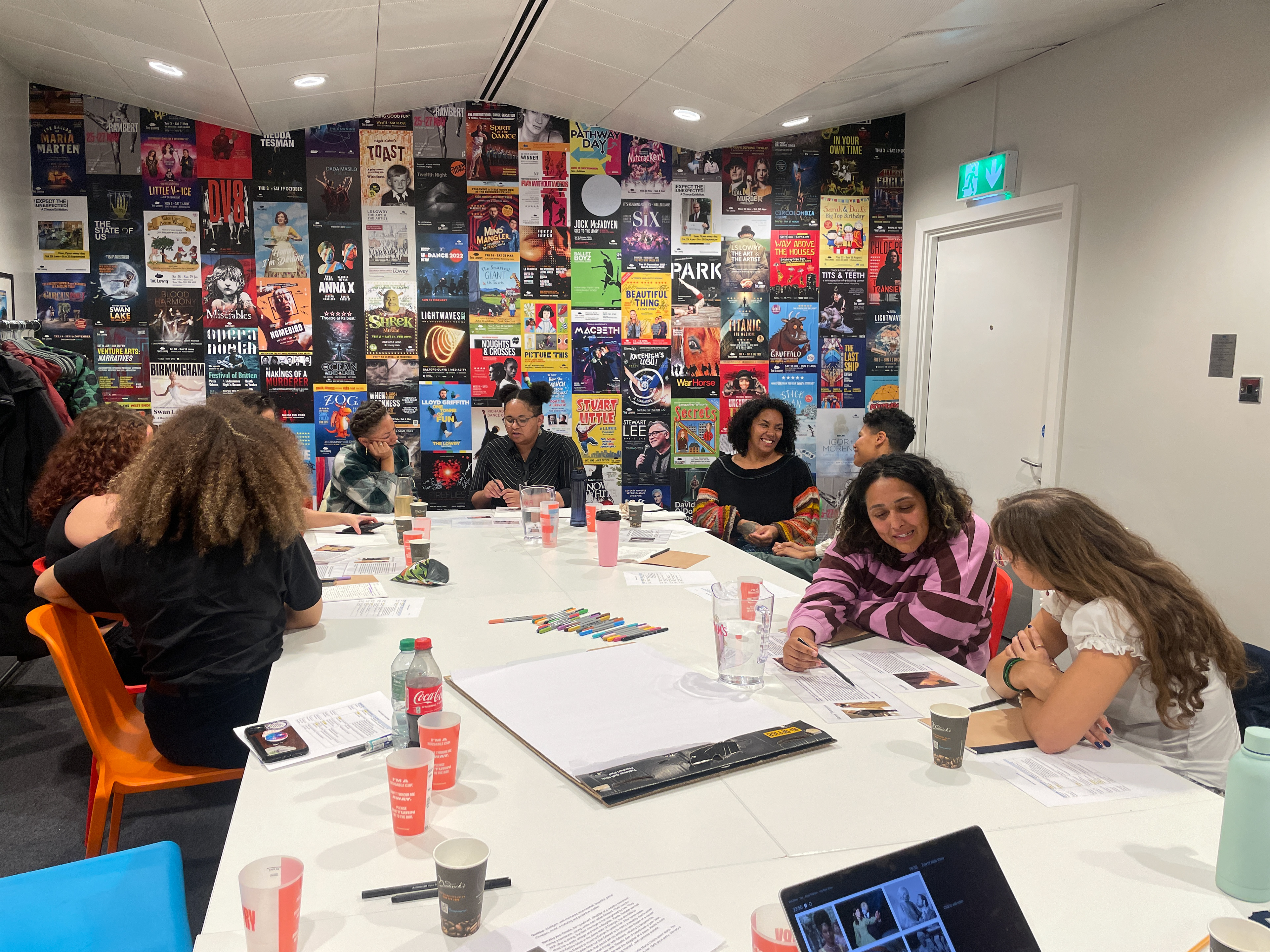 First workshop of 'Enter, Tragic Mulatta'. Credit: Amy Townsend-Lowcock