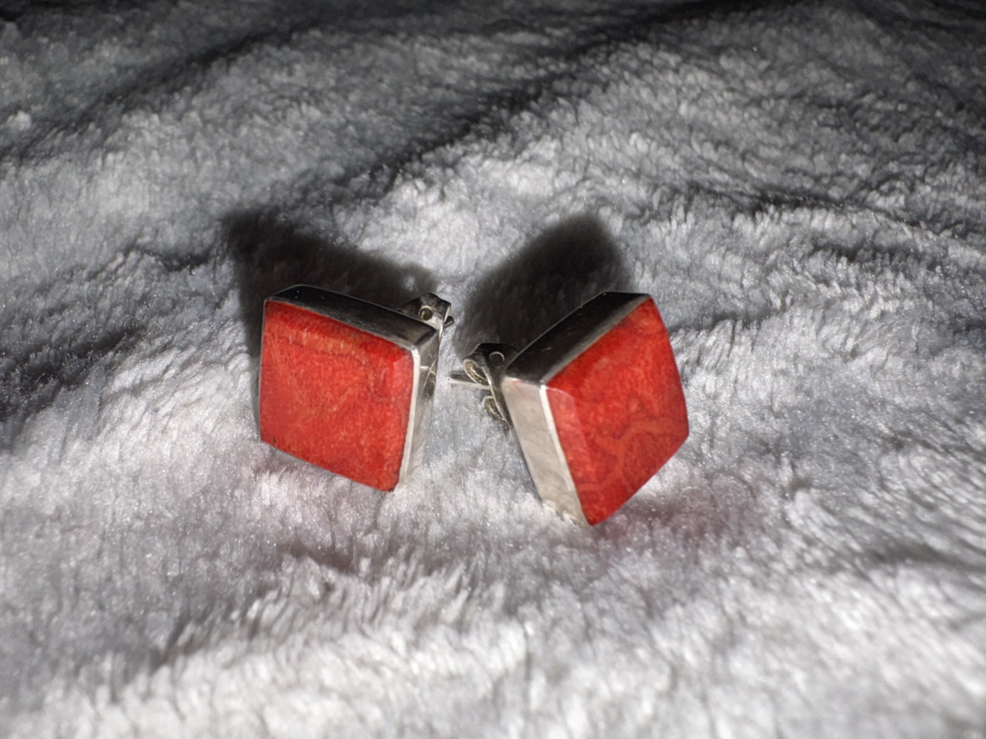Indigo’s object: Red earrings. Credit: Indigo Jay