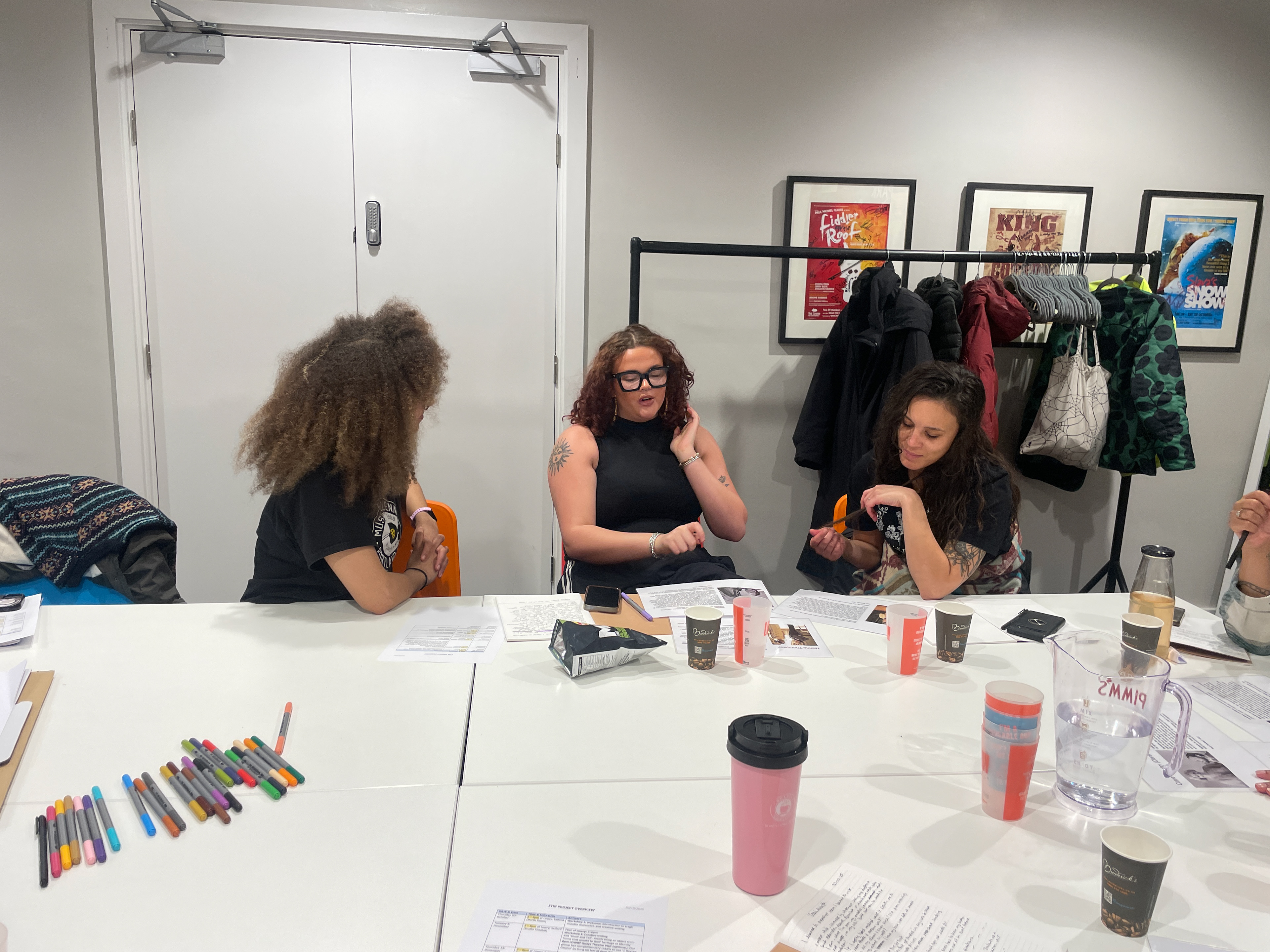 First workshop of 'Enter, Tragic Mulatta'. Credit: Amy Townsend-Lowcock