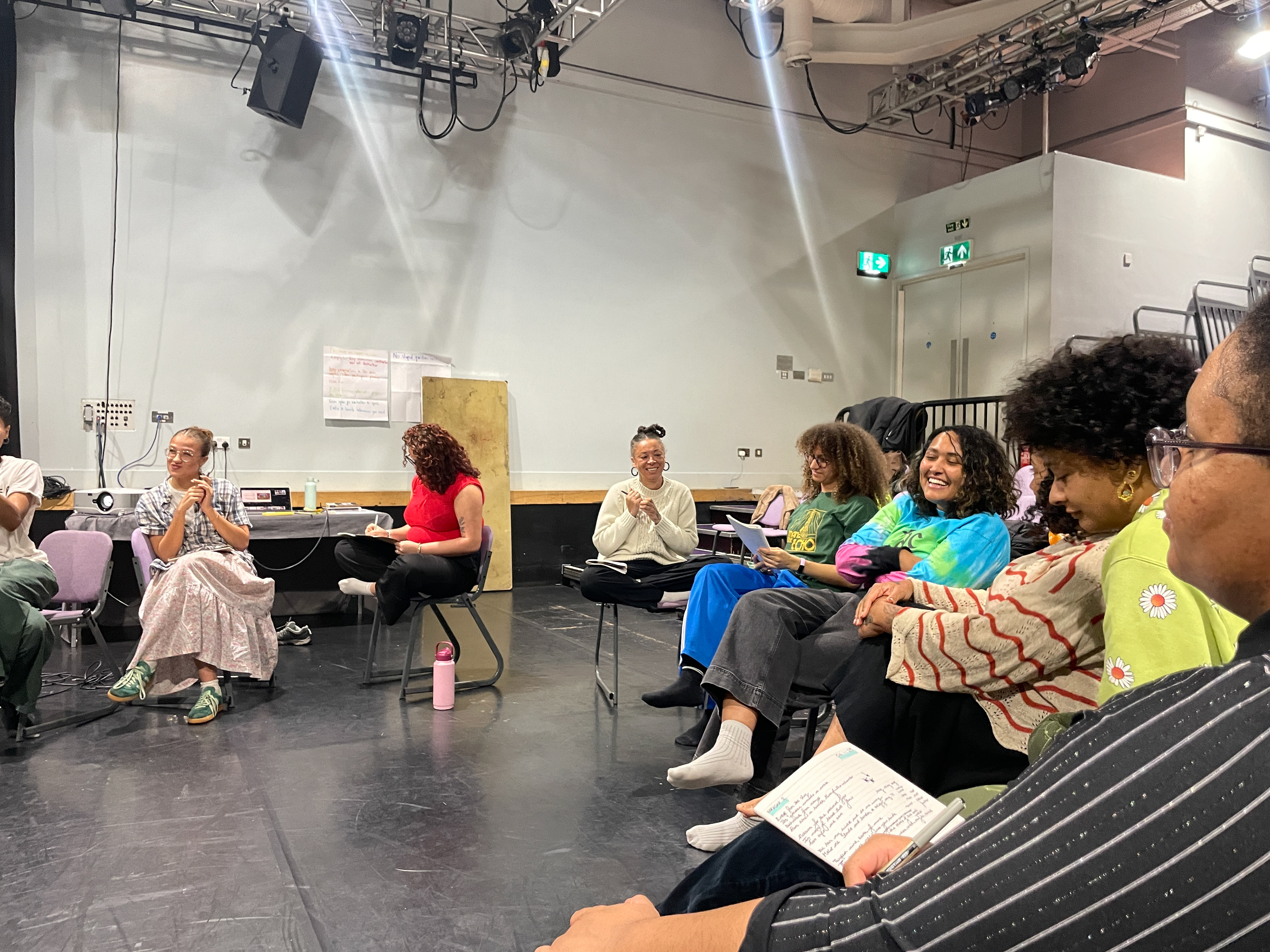 Second workshop of 'Enter, Tragic Mulatta'. Credit: Amy Townsend-Lowcock