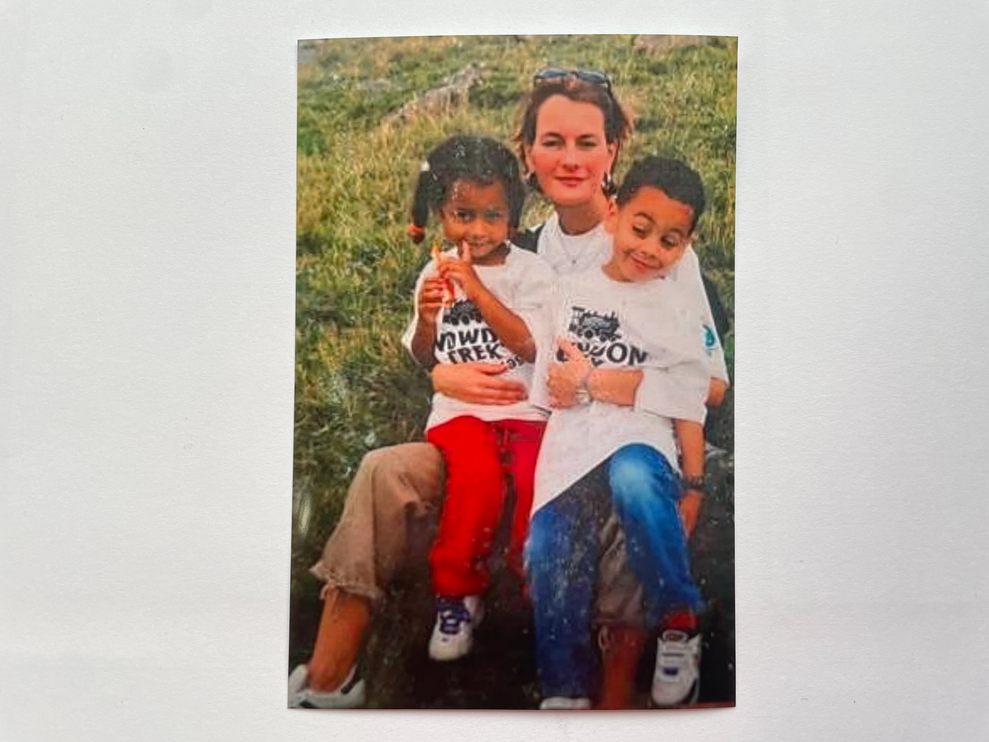 Kayya’s object: “That is really the only picture of me, my mum, and my brother. I think on that day we were climbing Mount Snowdon. I guess that I chose that picture because it takes me back to a time when I felt happy.” Credit: Kayya Hudson
