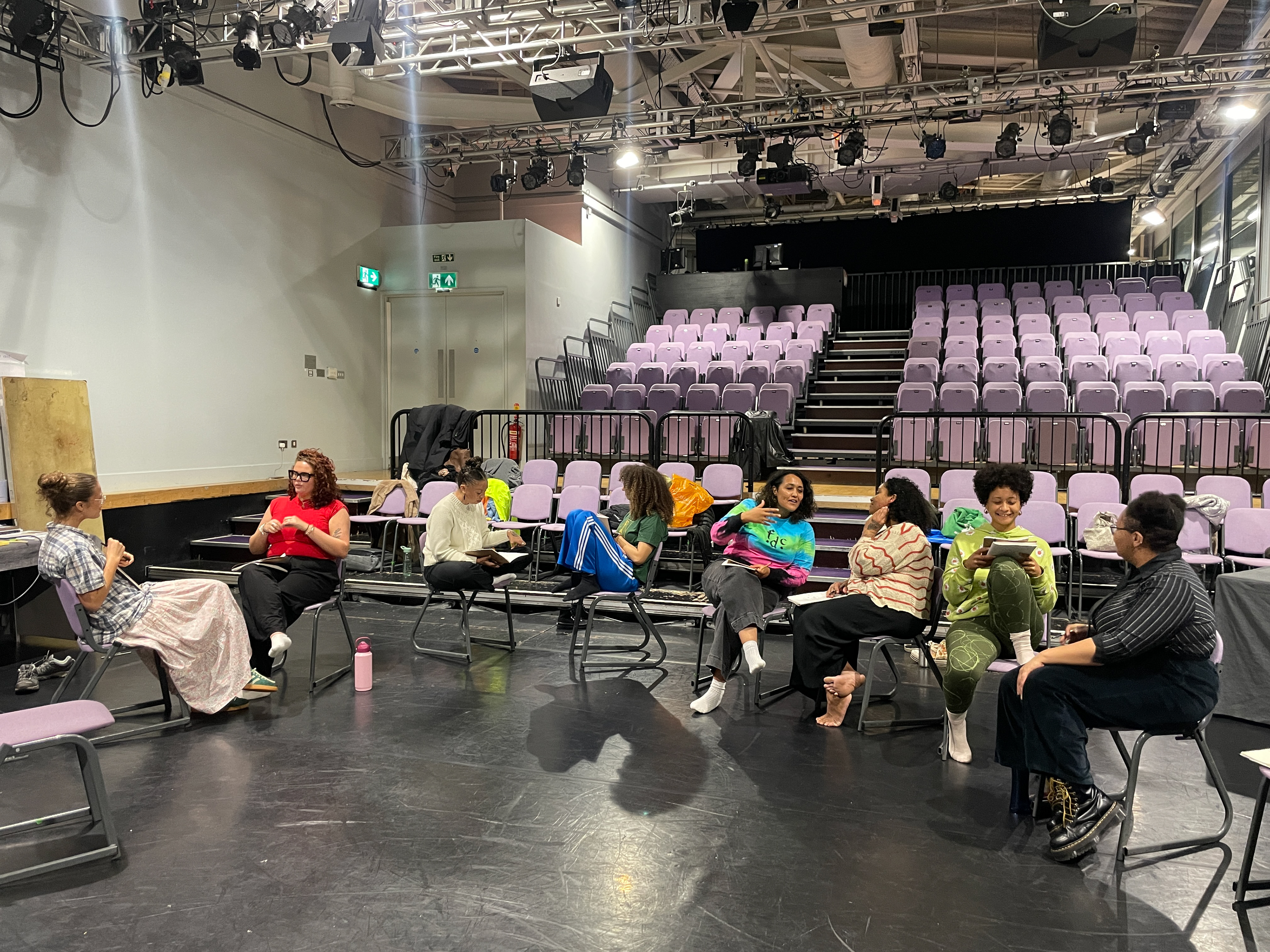 Second workshop of 'Enter, Tragic Mulatta'. Credit: Amy Townsend-Lowcock