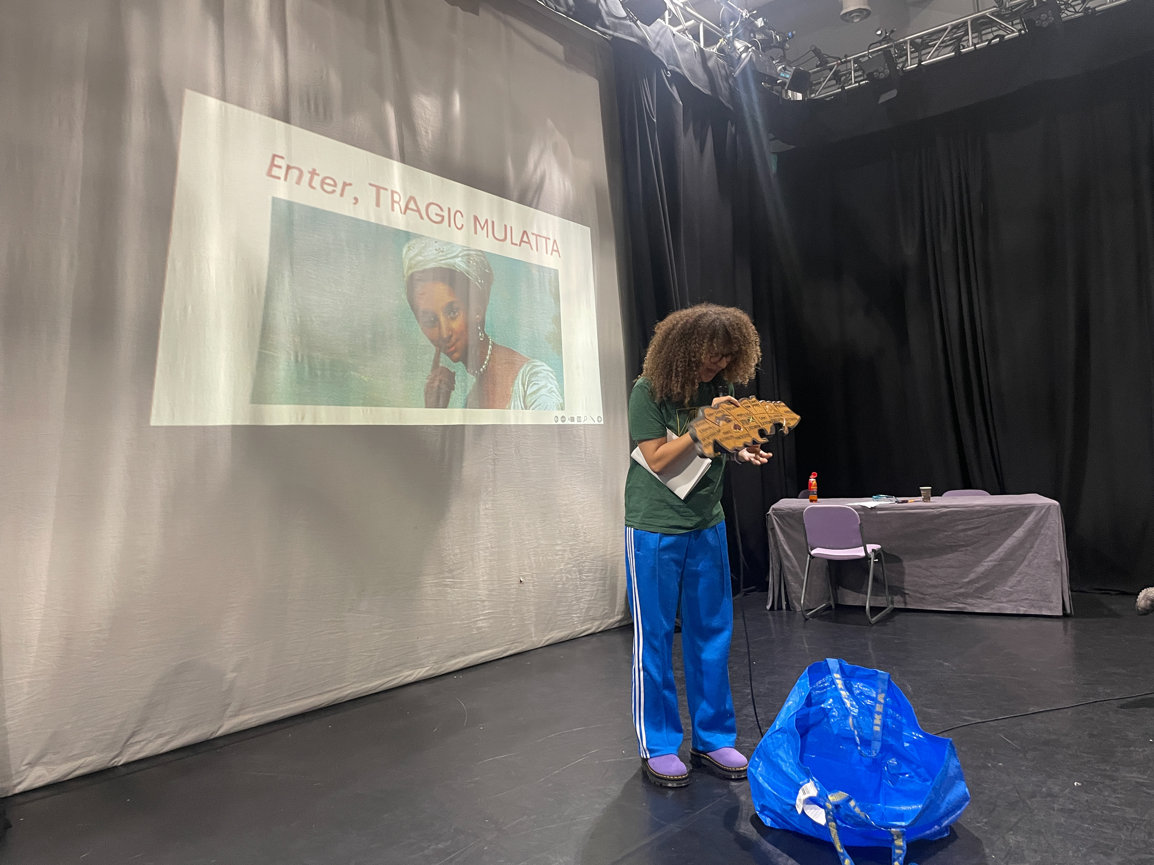 Second workshop of 'Enter, Tragic Mulatta'. Credit: Amy Townsend-Lowcock