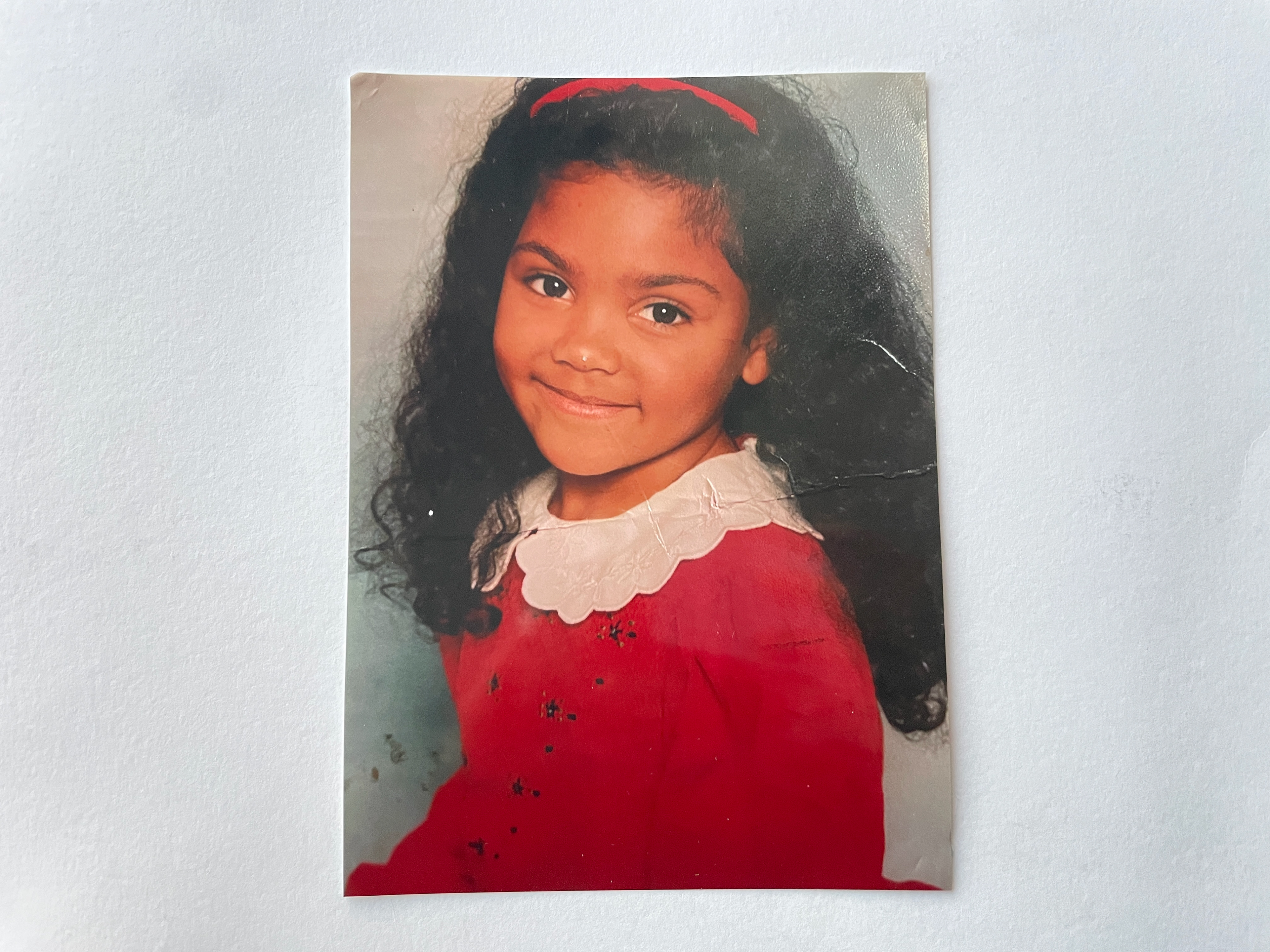 Ruby Ann's Object: Photo of Ruby-Ann at school. Credit: Ruby-Ann Patterson 
