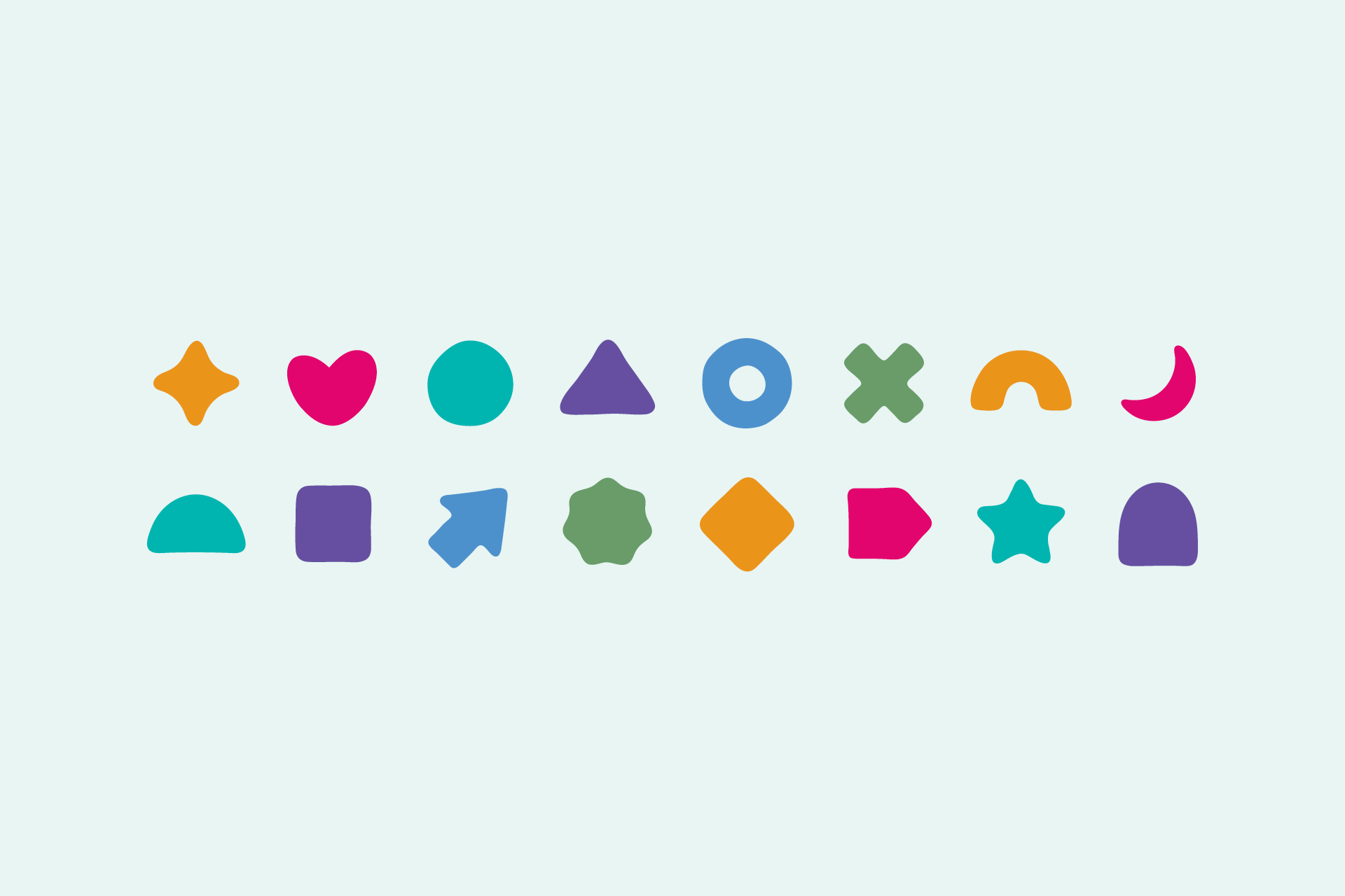 National Deaf Children's Society Children's brand shapes