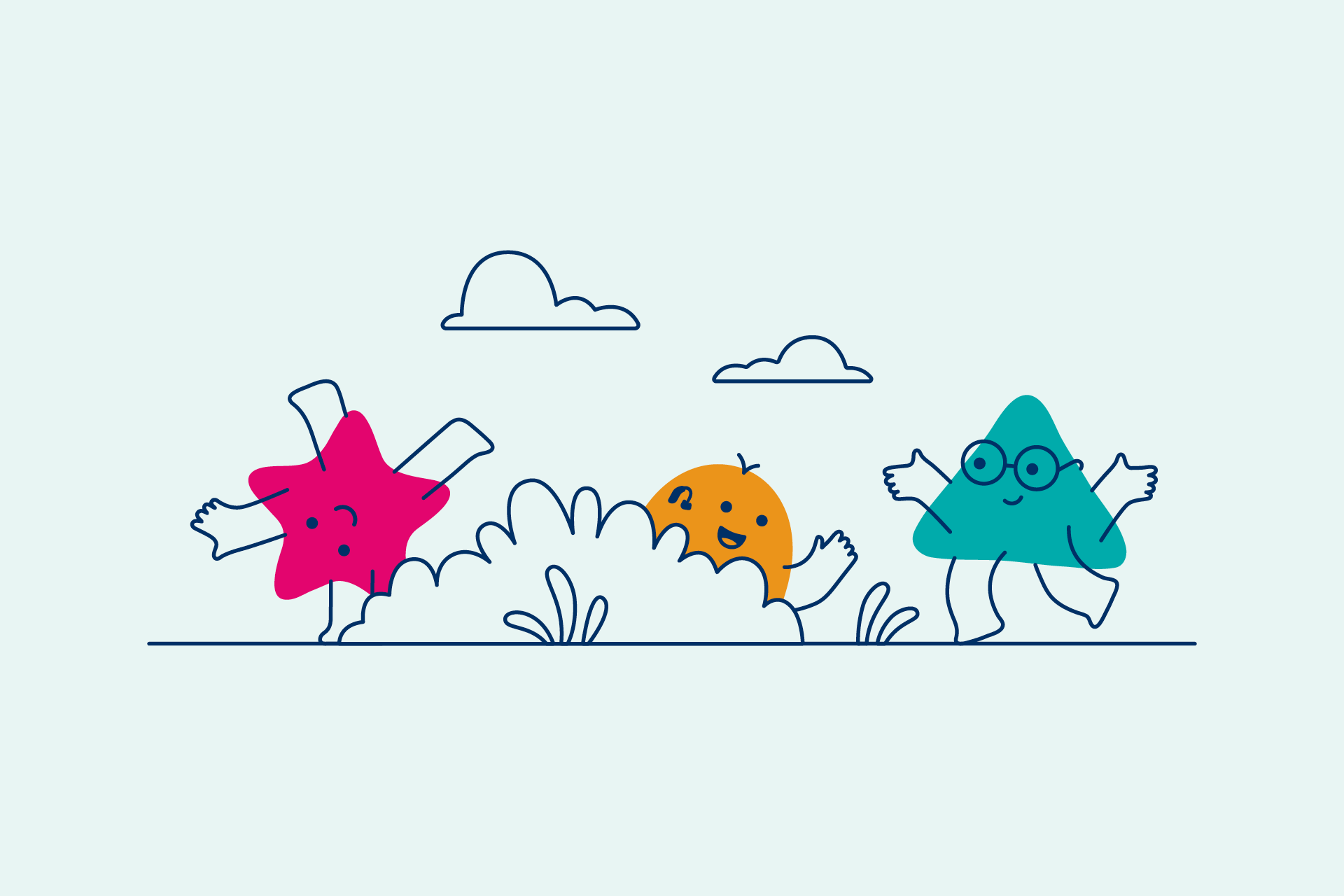 National Deaf Children's Society brand characters