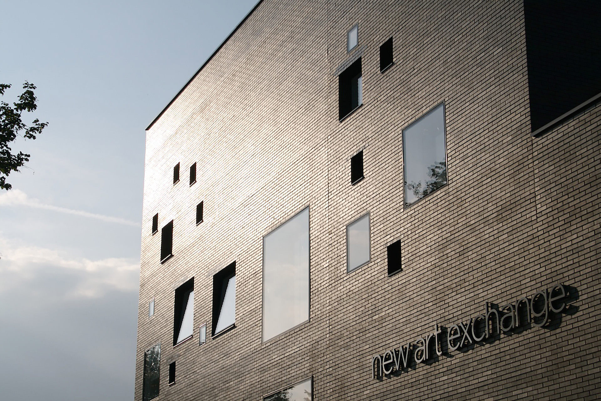 New Art Exchange signage