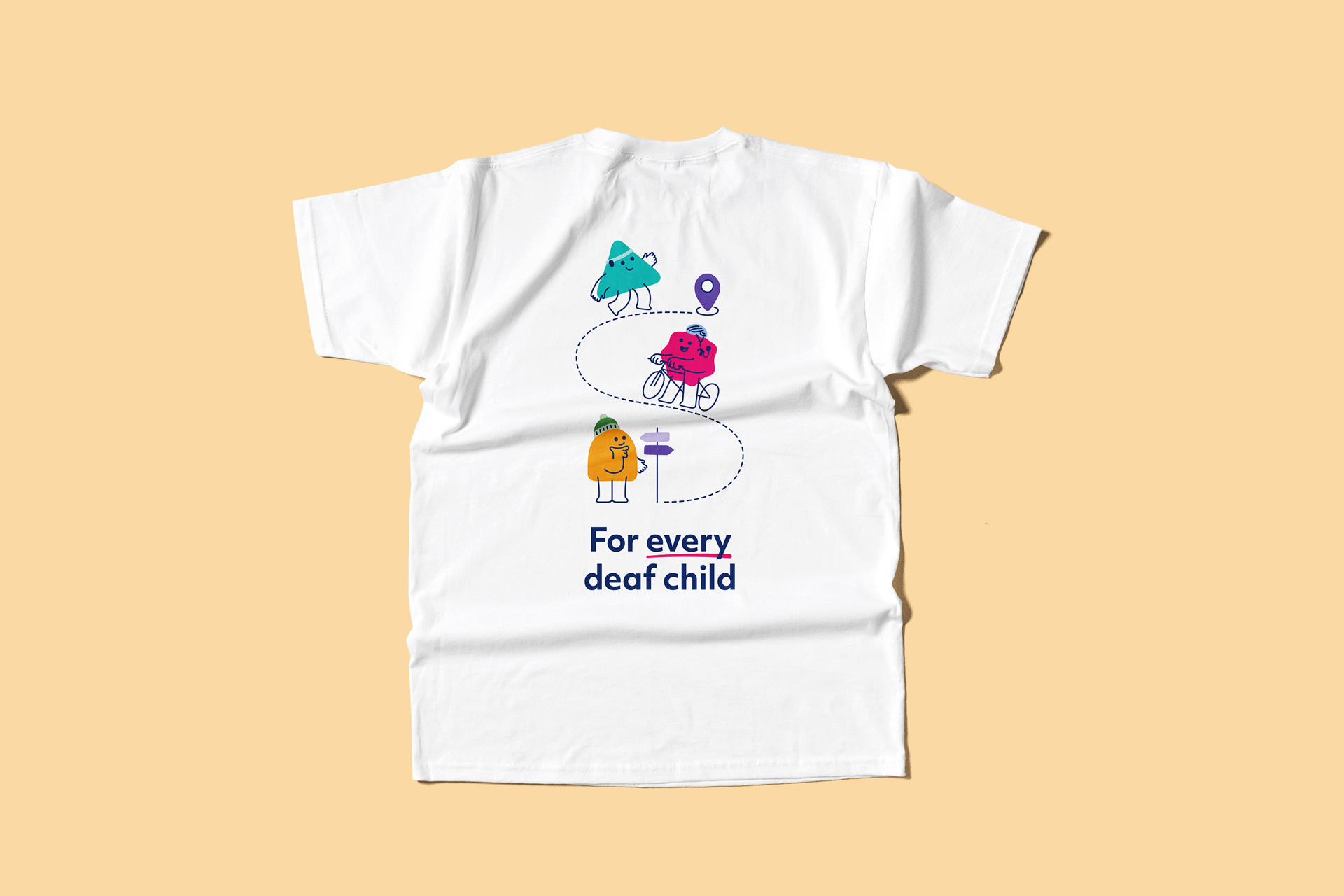 National Deaf Children's Society children's t-shirt