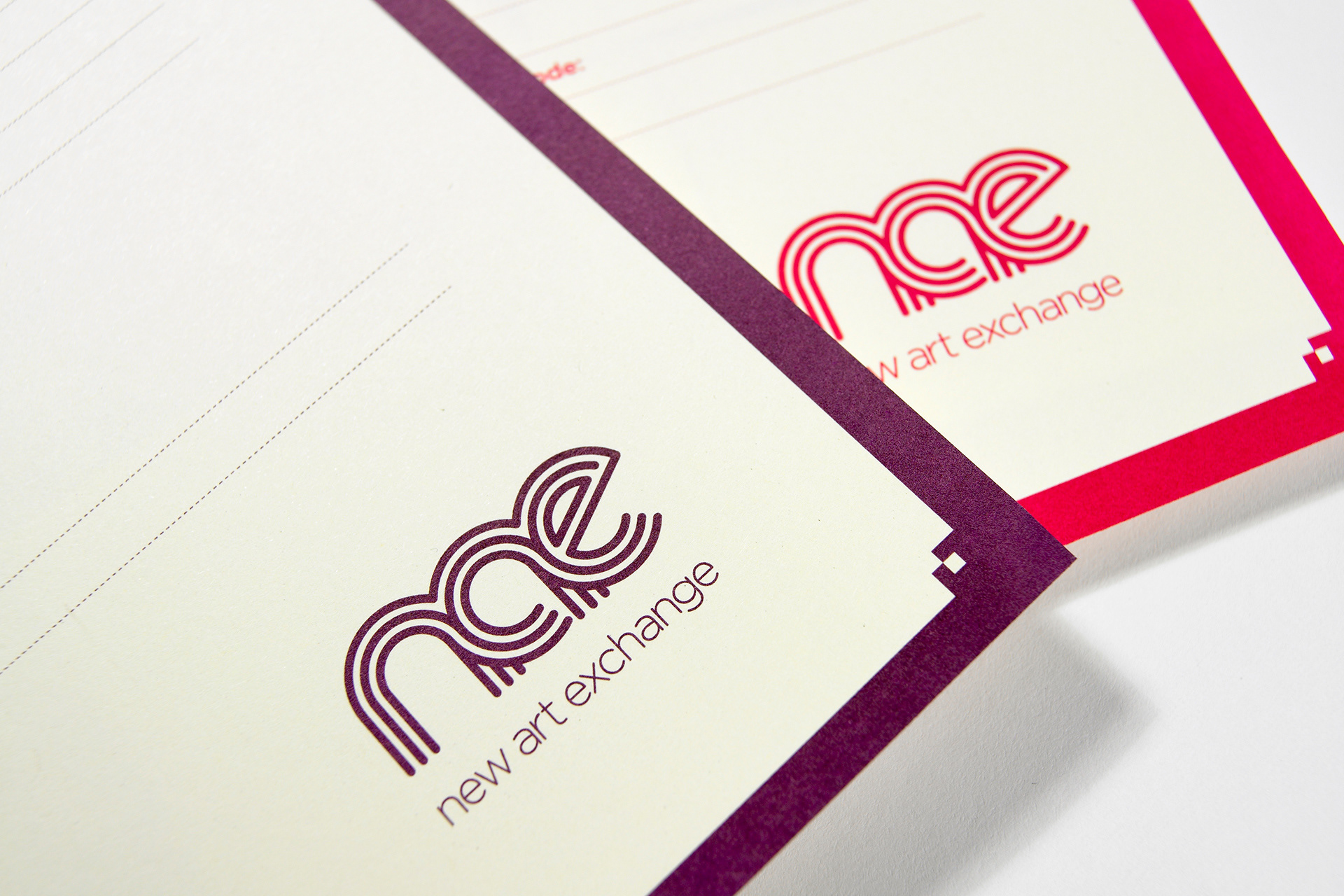 New Art Exchange printed materials