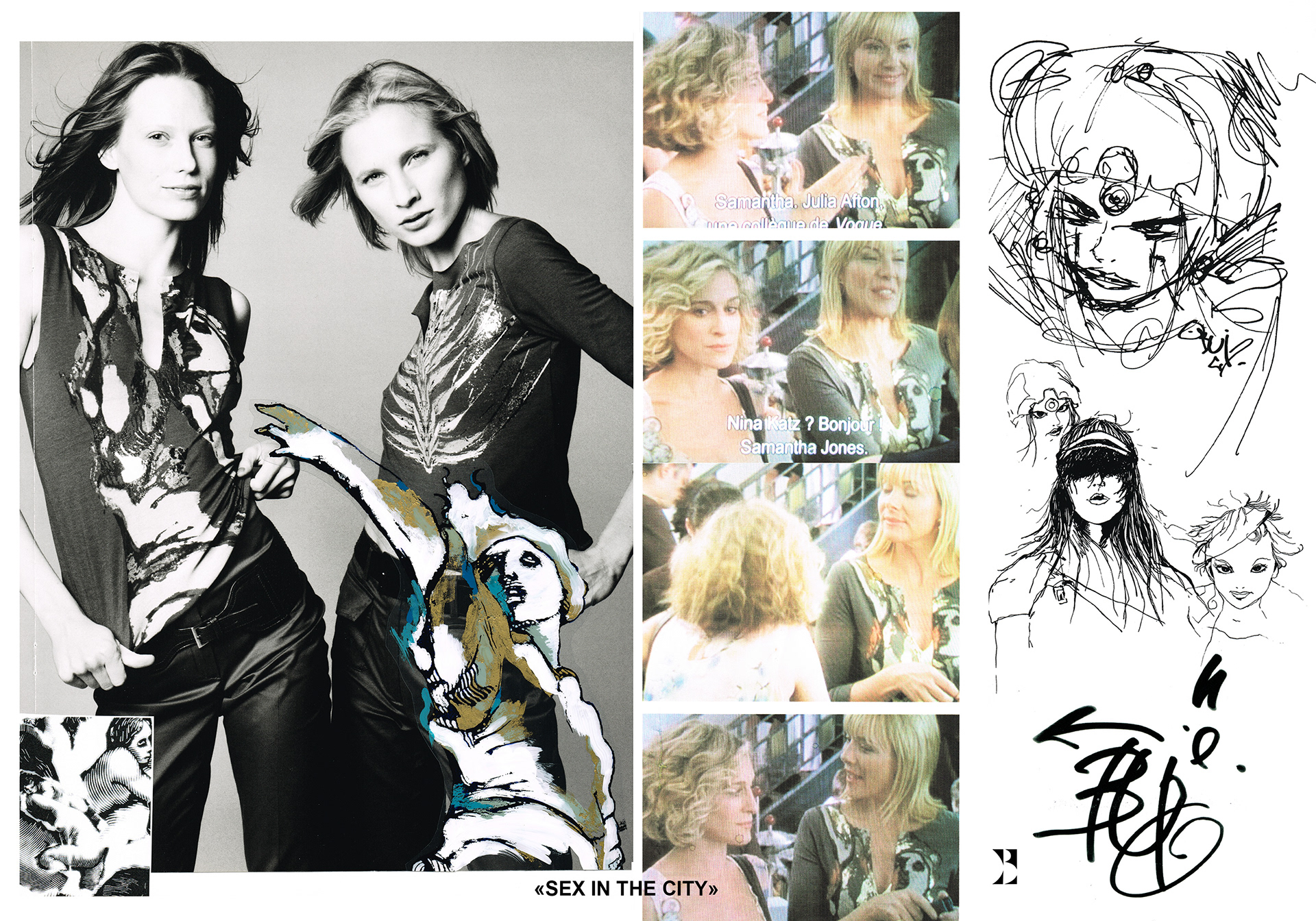 EXTRAIT BOOK  INITIALS