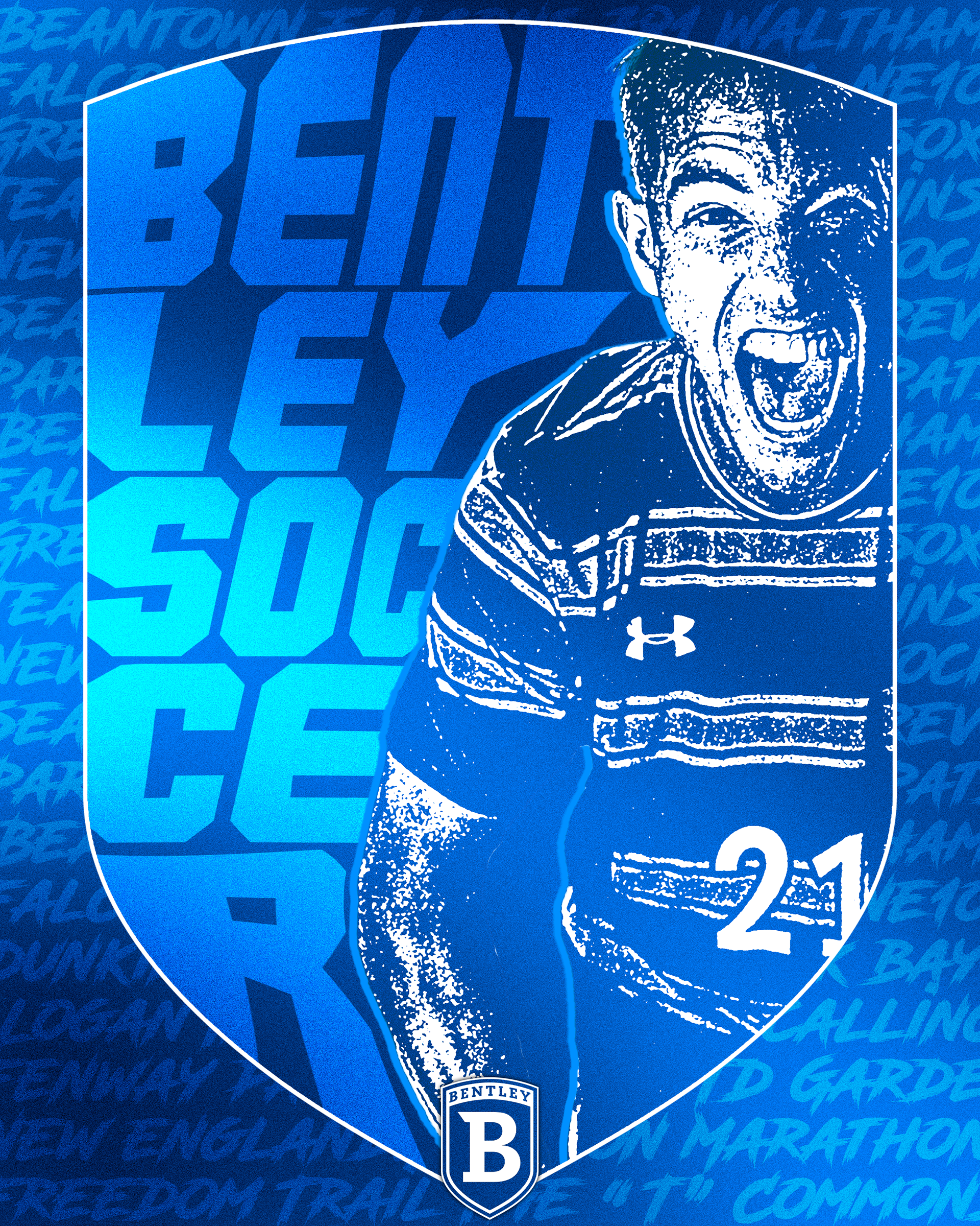 Bentley Soccer Poster - Passion Project