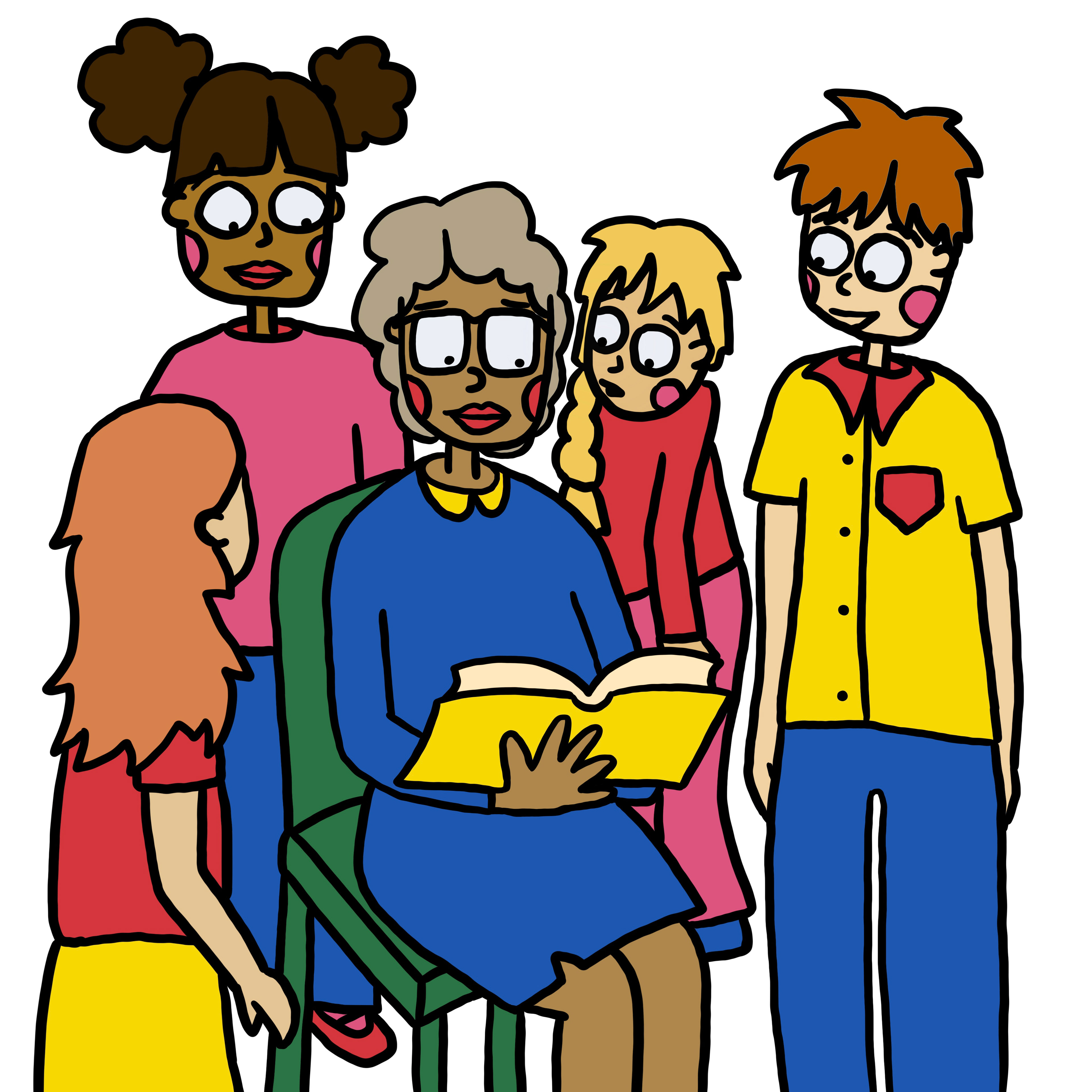 reading time illustration
