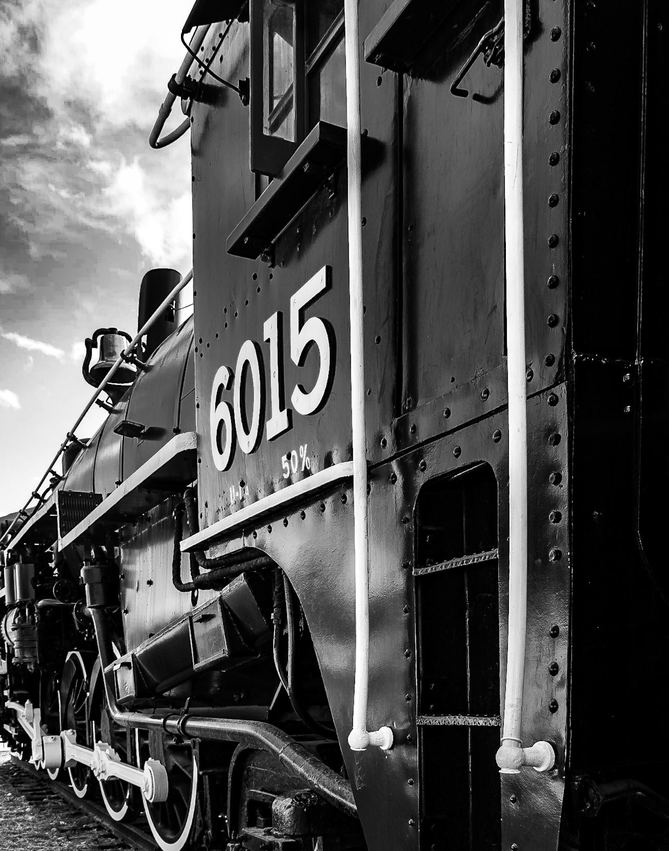 Canadian Steam Locomotive #6015 l
