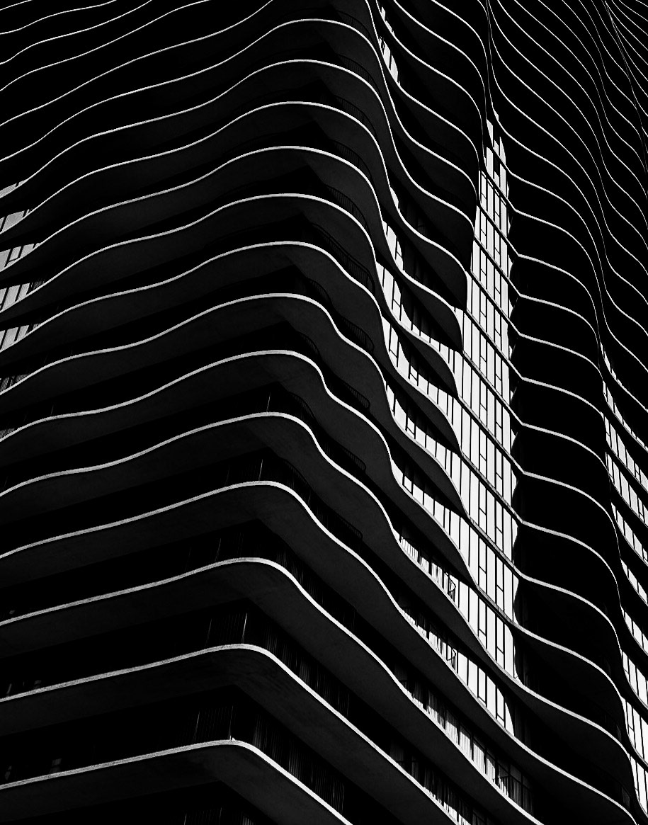 Aqua Tower Abstract