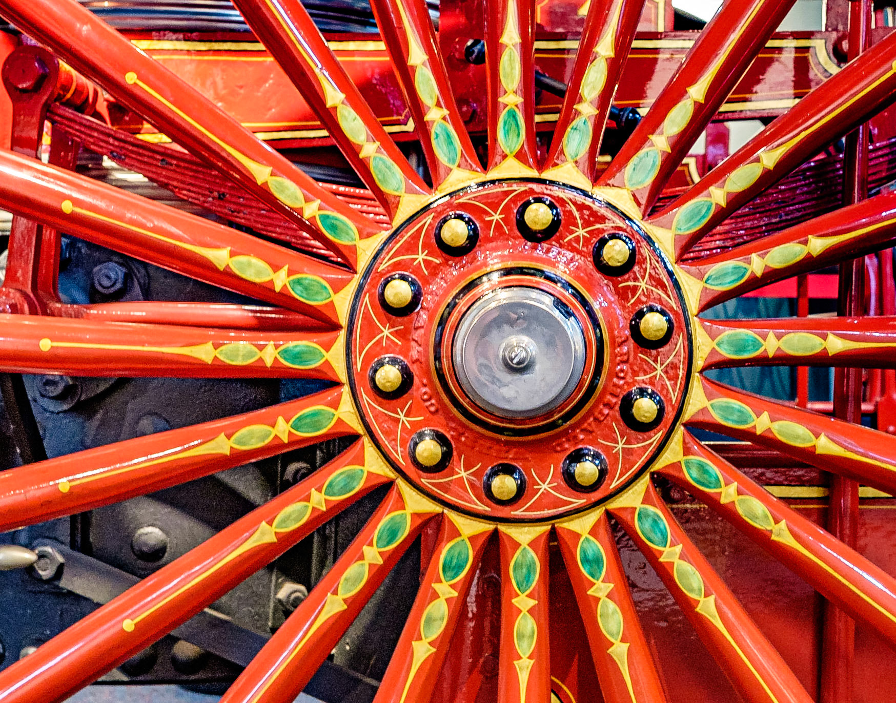 Steam Fire Engine Wheel