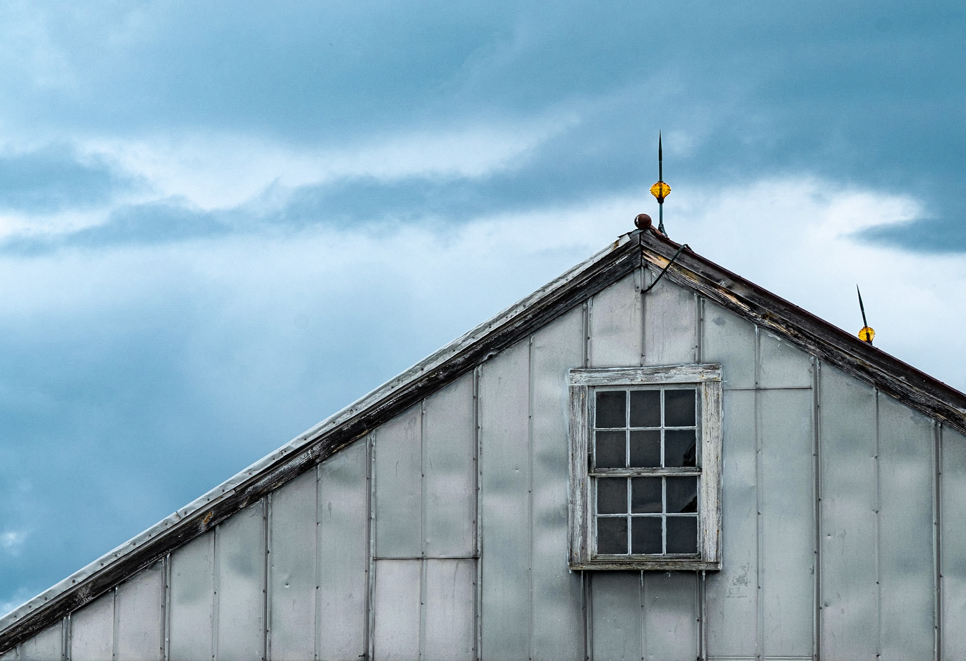 Metal Barn Roofline