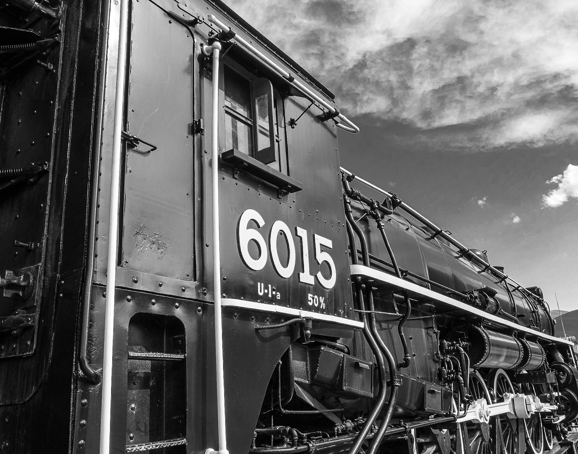 Canadian Steam Locomotive #6015