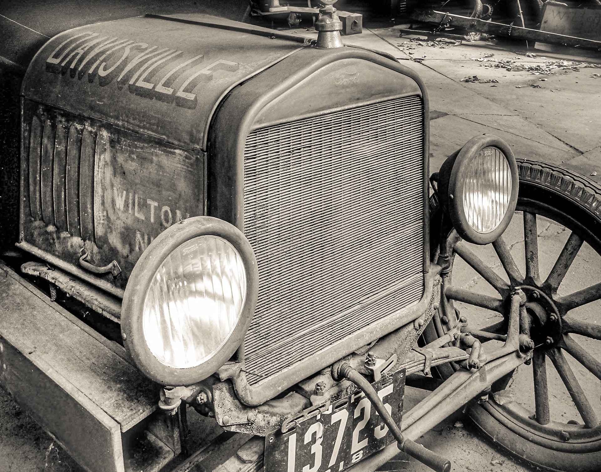 Antique Fire Engine