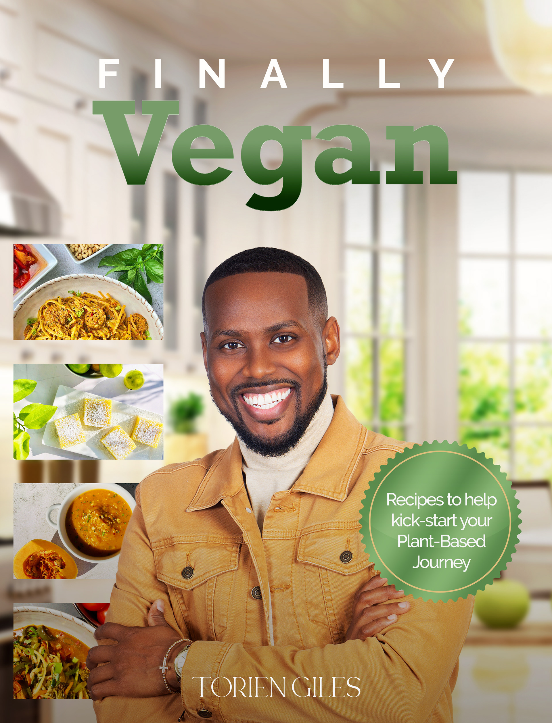"Finally Vegan" Book Cover