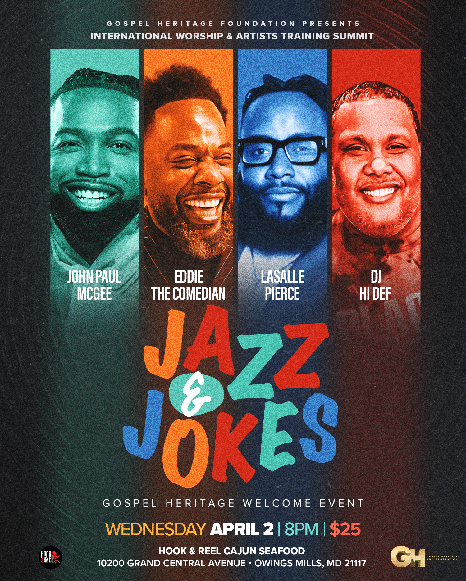 Gospel Heritage Foundation Social Media Flyer