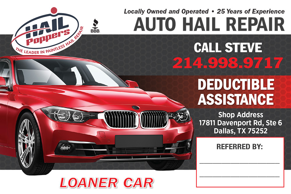 Hail Poppers Postcard