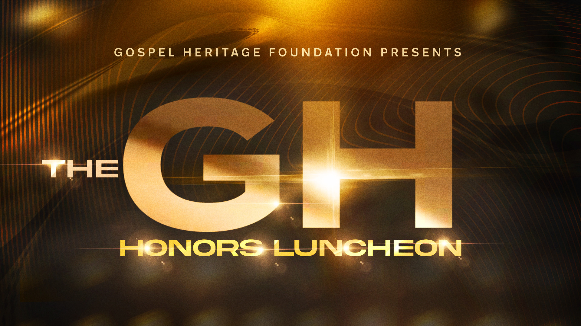 Gospel Heritage Foundation Conference Slide