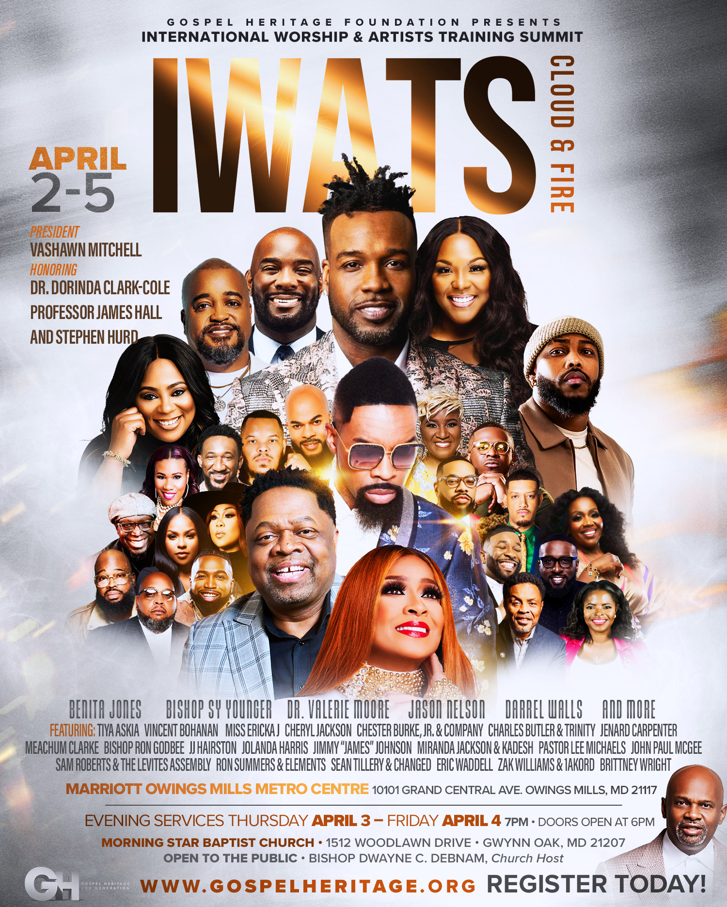 Gospel Heritage Foundation Social Media Flyer