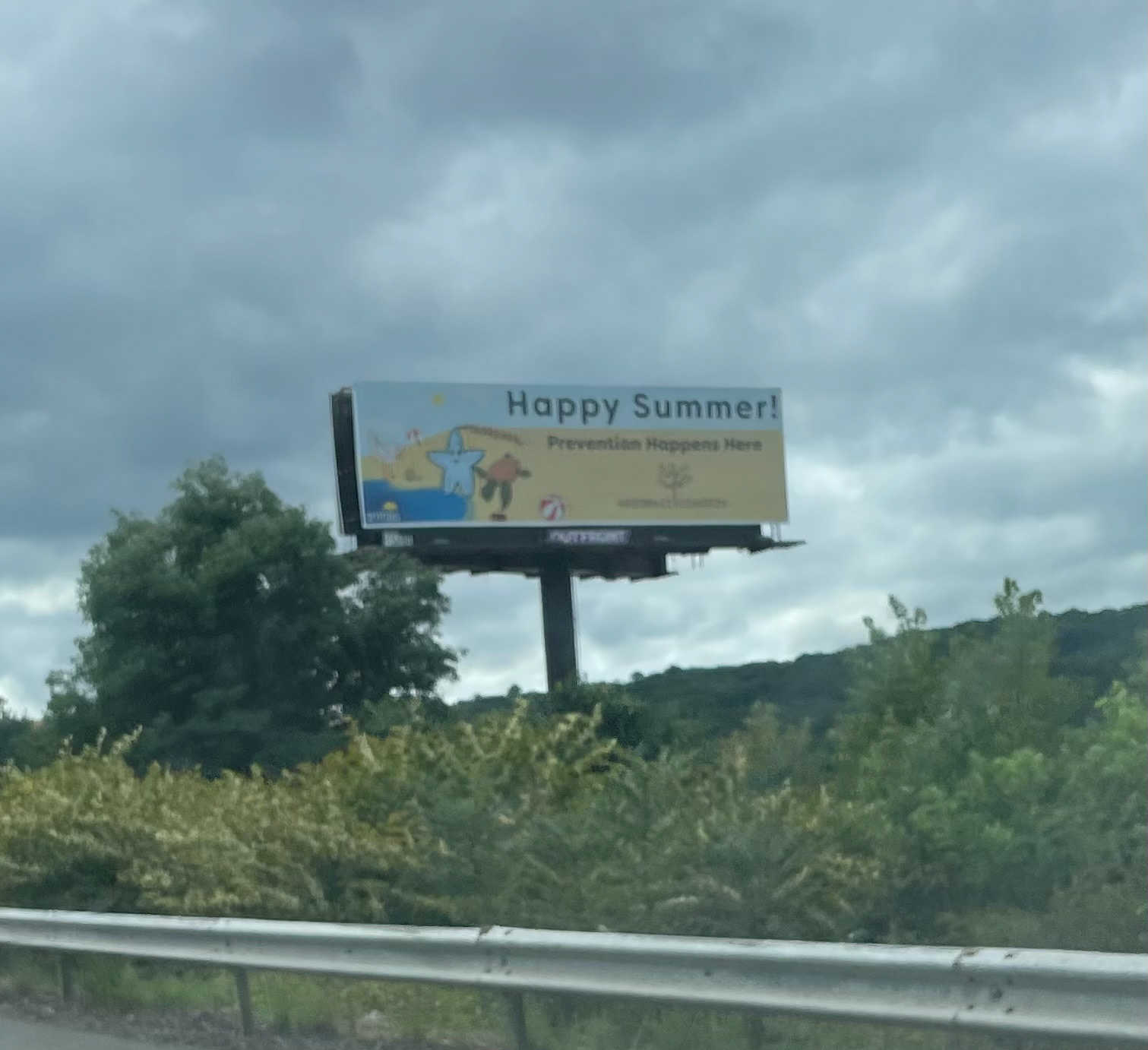 Billboard in person