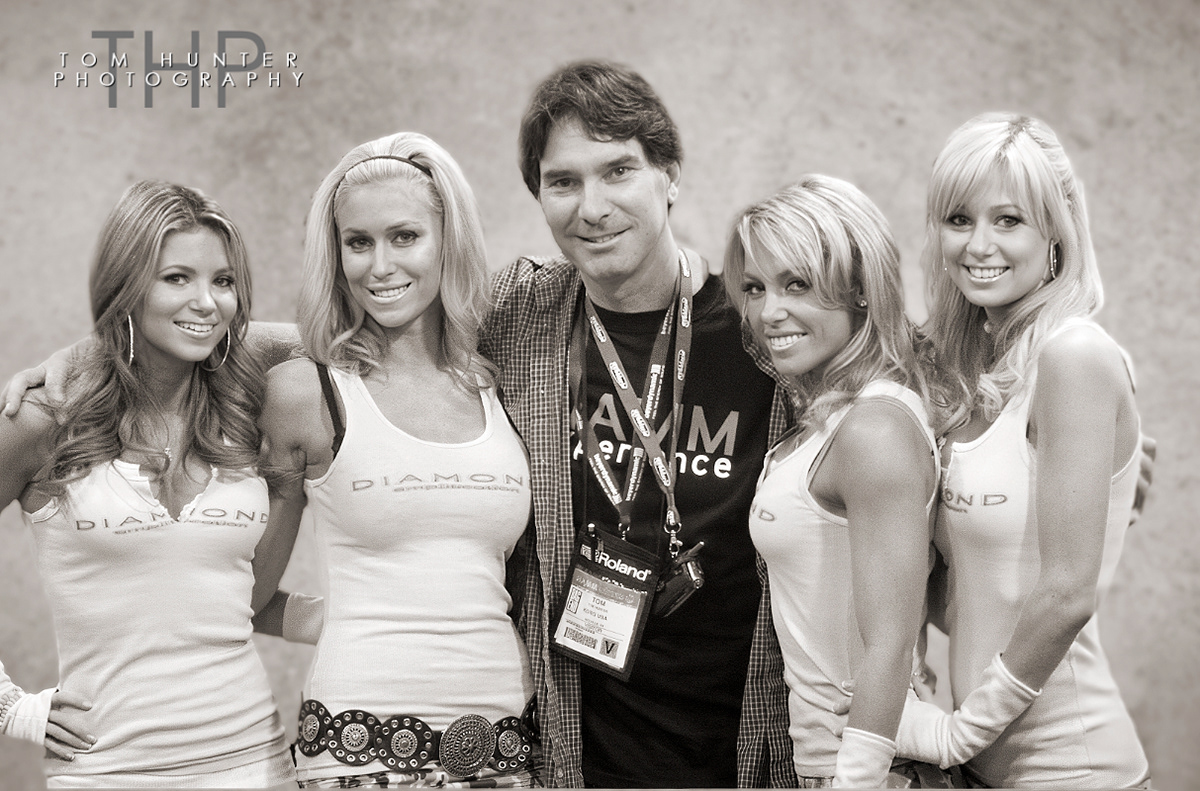 NAMM Show Girls (and Me!)