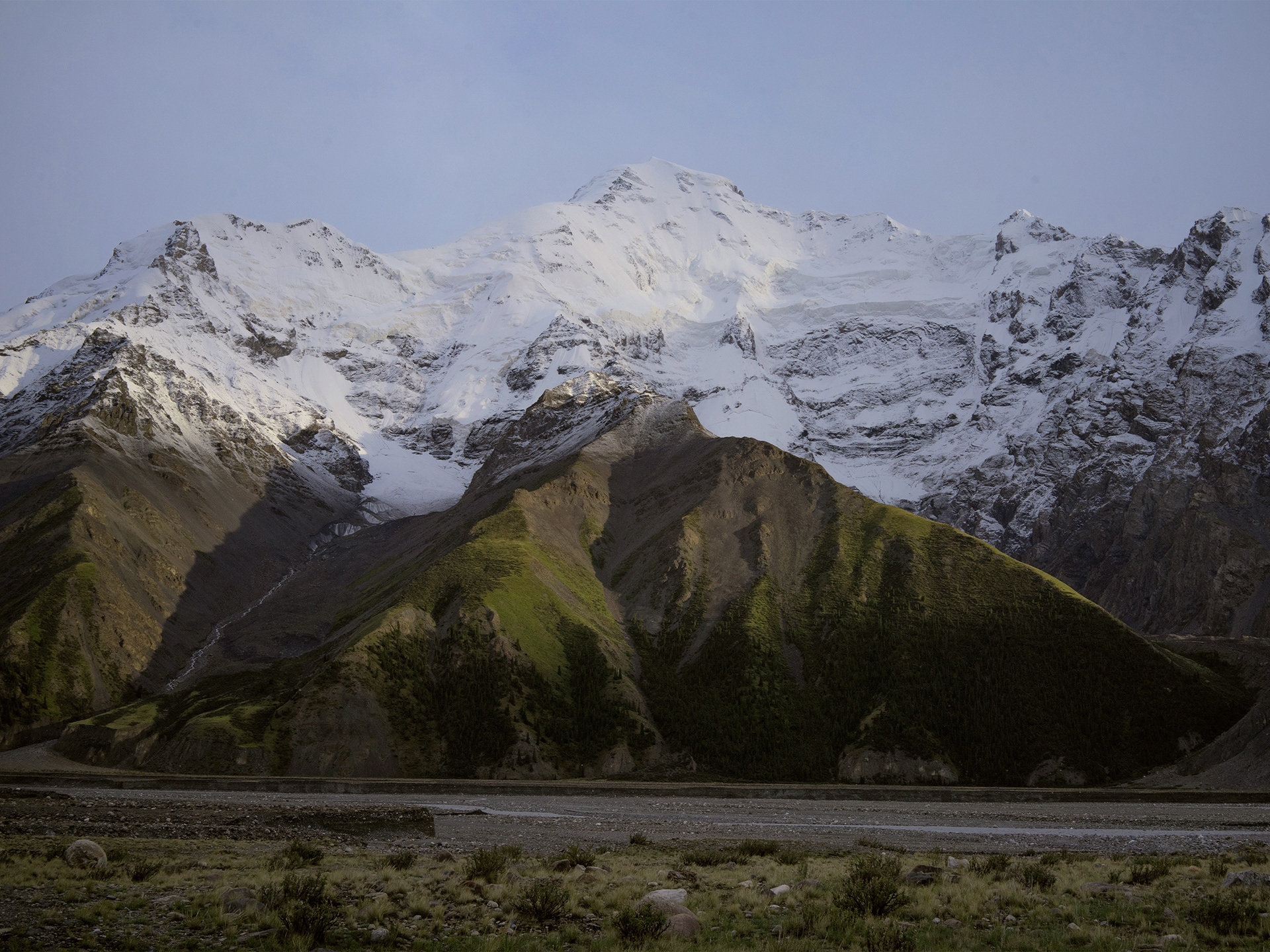 Peak Nansen (5697m), Kyrgyzstan
