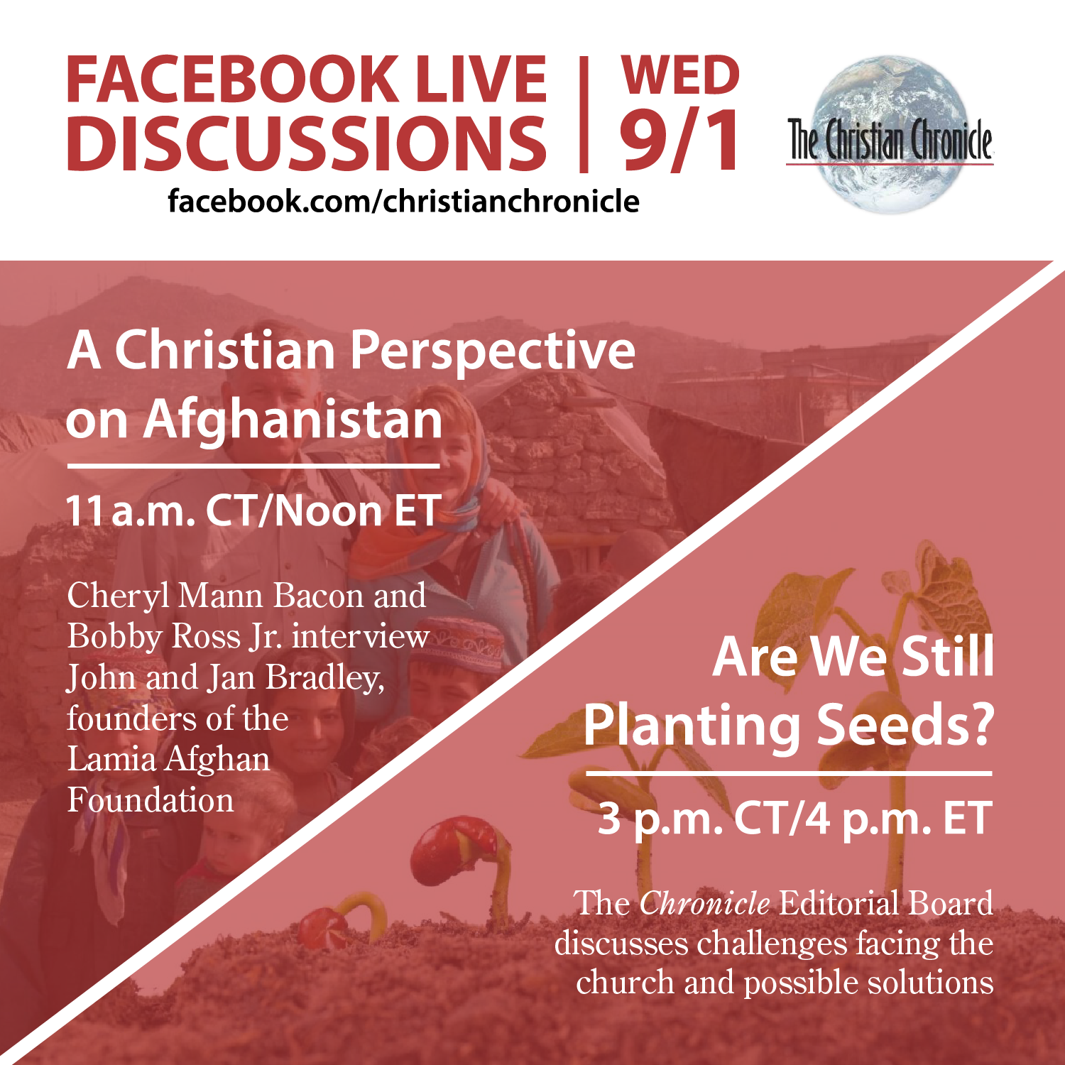 2021 Christian Chronicle Facebook Live Promo